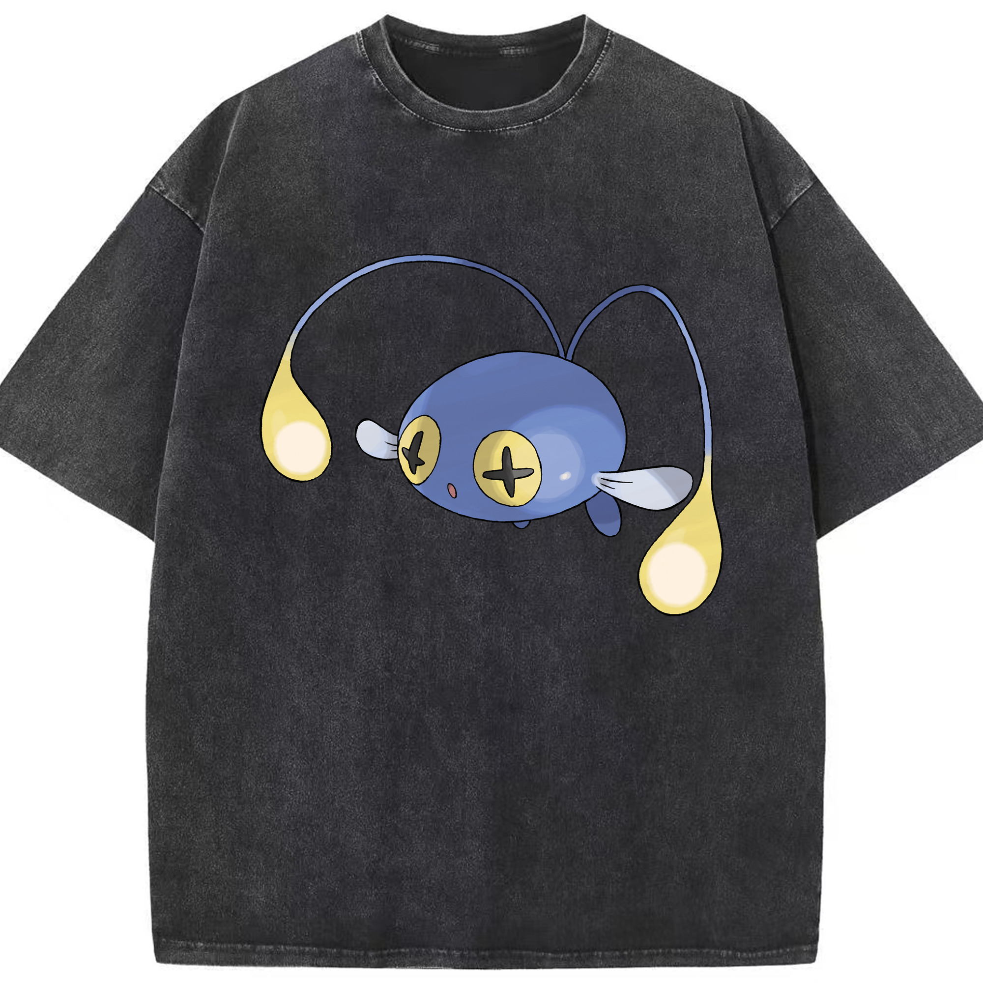（画像用） ポケットモンスター Pokémon 綿100% ヴィンテージ風 半袖Tシャツ（フロントプリント）