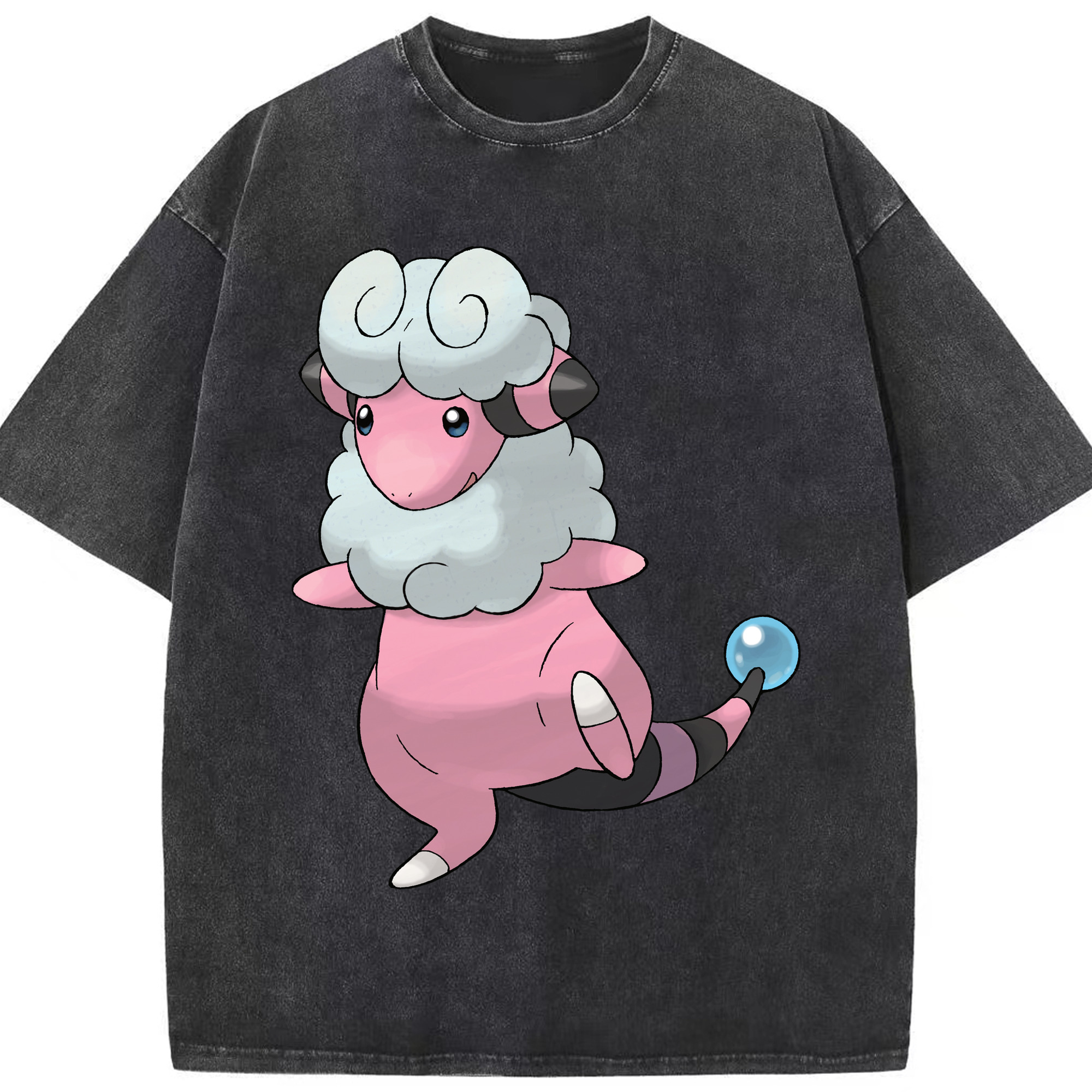 （画像用） ポケットモンスター Pokémon 綿100% ヴィンテージ風 半袖Tシャツ（フロントプリント）