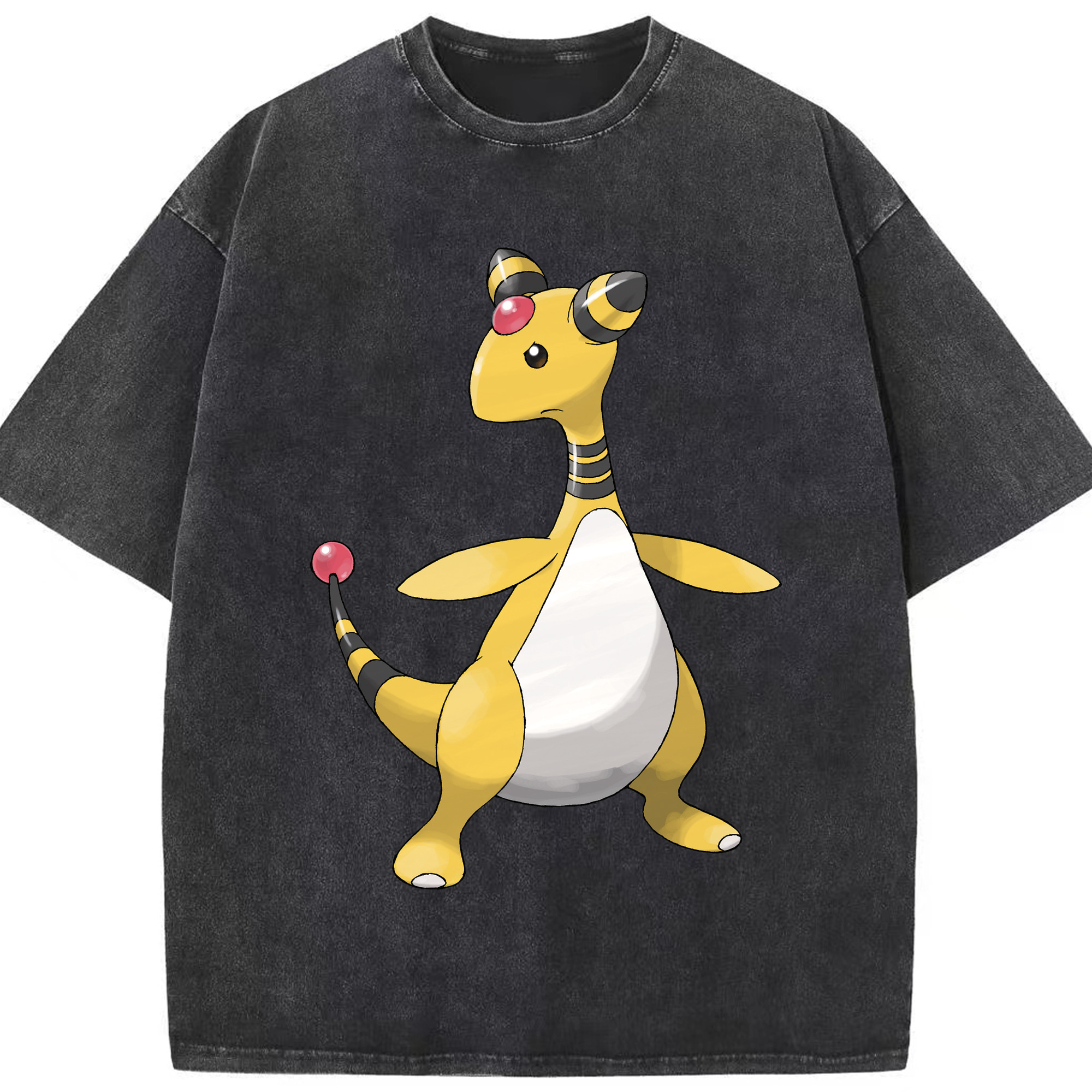 （画像用） ポケットモンスター Pokémon 綿100% ヴィンテージ風 半袖Tシャツ（フロントプリント）