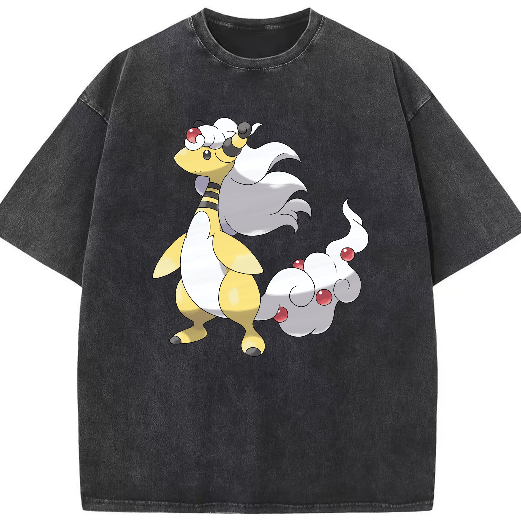 （画像用） ポケットモンスター Pokémon 綿100% ヴィンテージ風 半袖Tシャツ（フロントプリント）