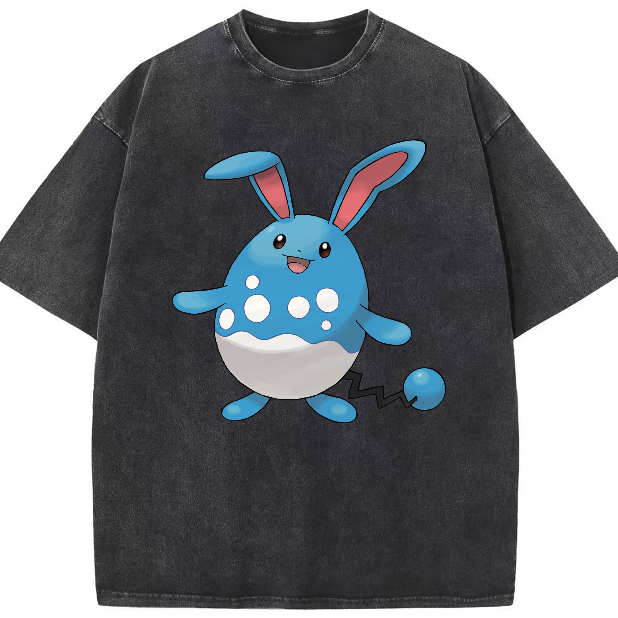 （画像用） ポケットモンスター Pokémon 綿100% ヴィンテージ風 半袖Tシャツ（フロントプリント）