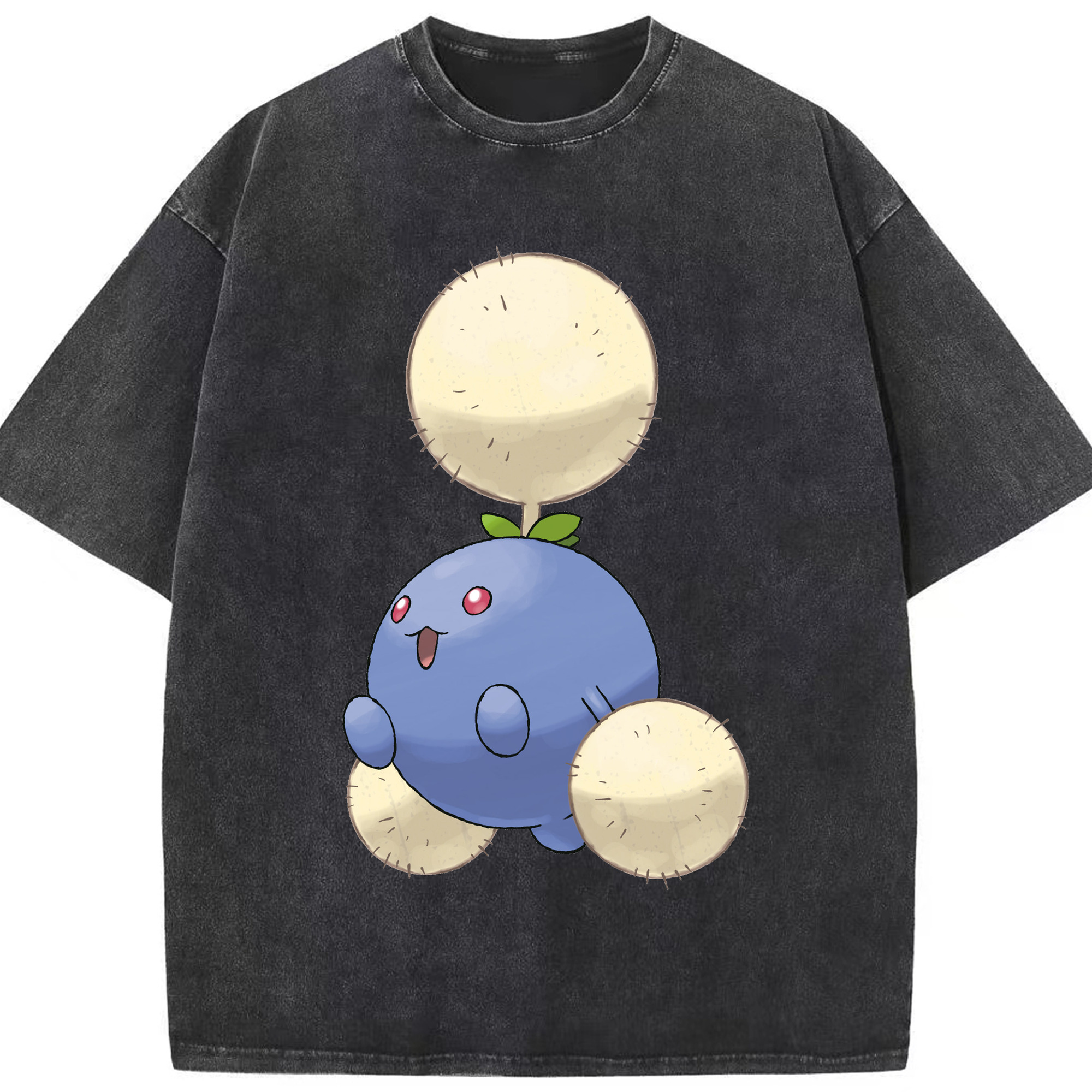 （画像用） ポケットモンスター Pokémon 綿100% ヴィンテージ風 半袖Tシャツ（フロントプリント）