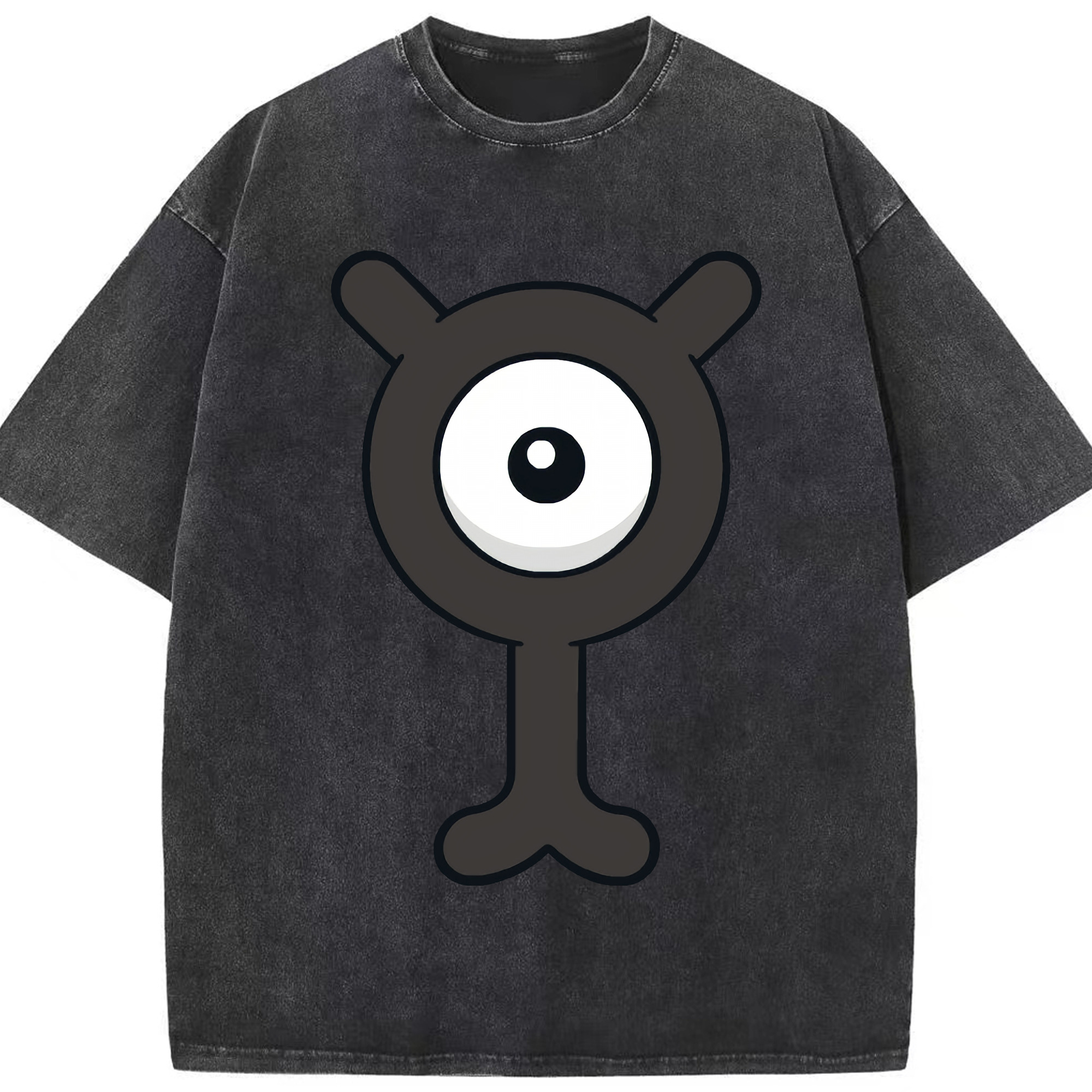 （画像用） ポケットモンスター Pokémon 綿100% ヴィンテージ風 半袖Tシャツ（フロントプリント）