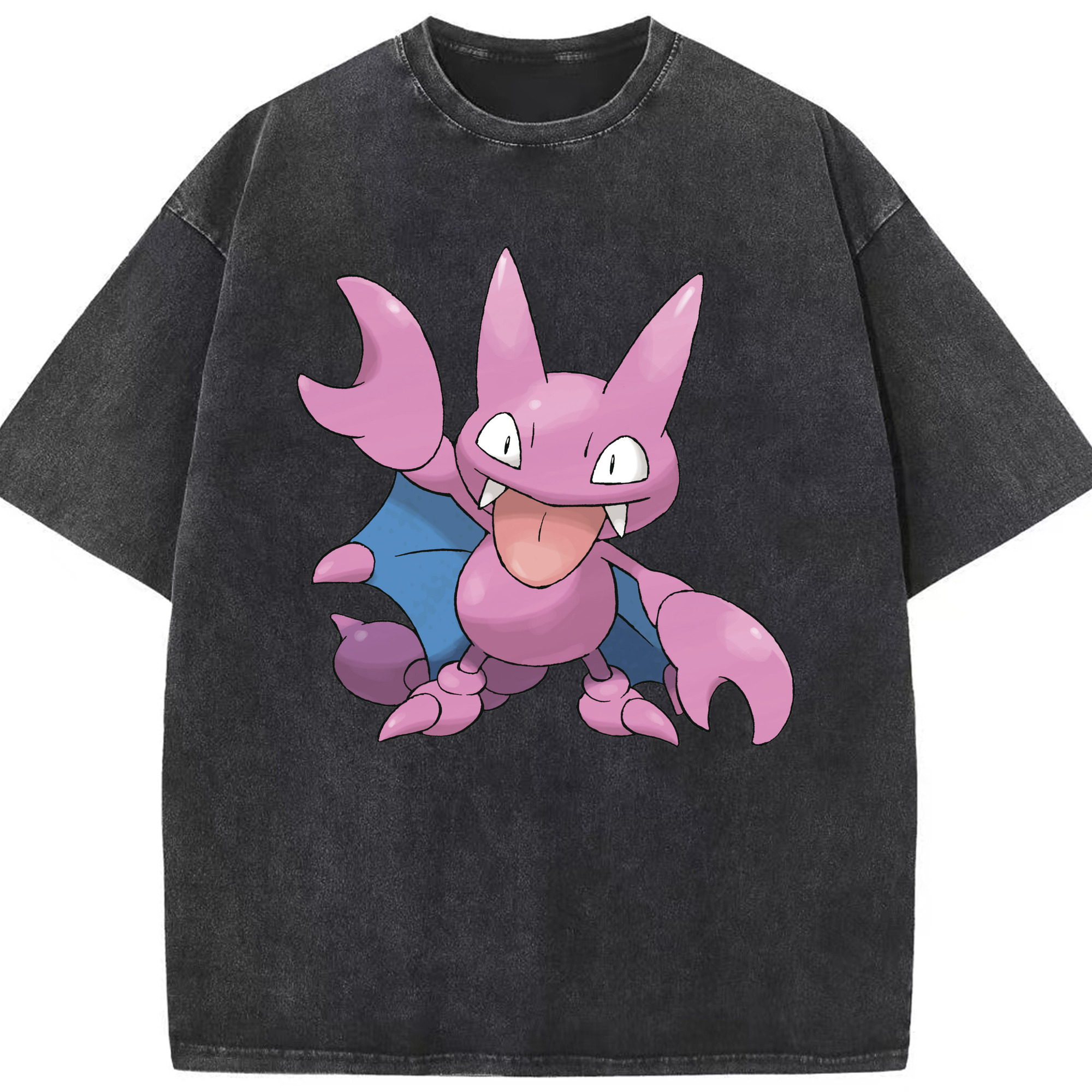 （画像用） ポケットモンスター Pokémon 綿100% ヴィンテージ風 半袖Tシャツ（フロントプリント）