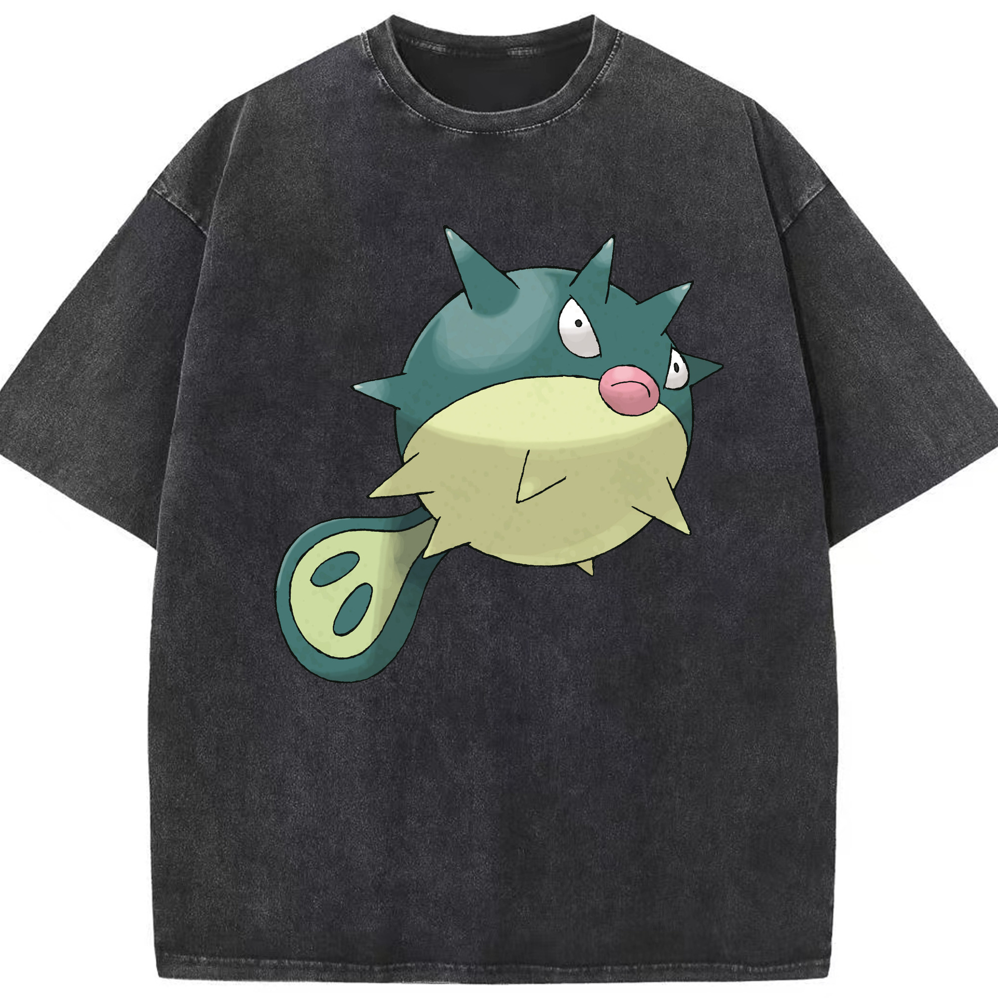 （画像用） ポケットモンスター Pokémon 綿100% ヴィンテージ風 半袖Tシャツ（フロントプリント）