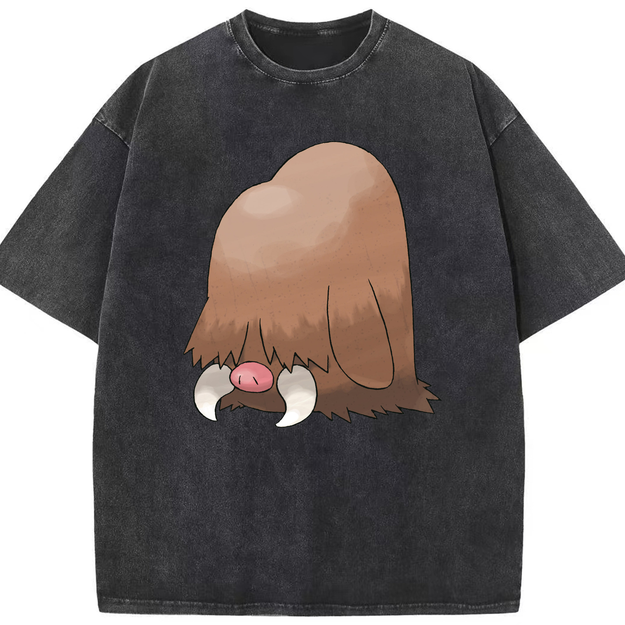 （画像用） ポケットモンスター Pokémon 綿100% ヴィンテージ風 半袖Tシャツ（フロントプリント）