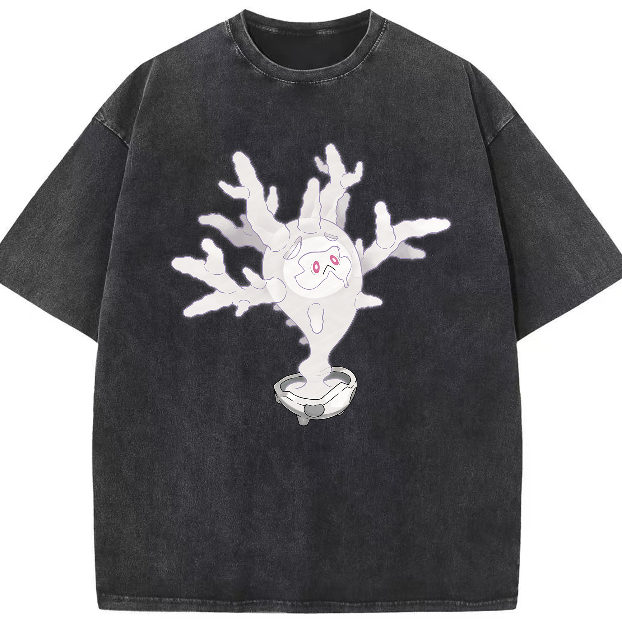 （画像用） ポケットモンスター Pokémon 綿100% ヴィンテージ風 半袖Tシャツ（フロントプリント）