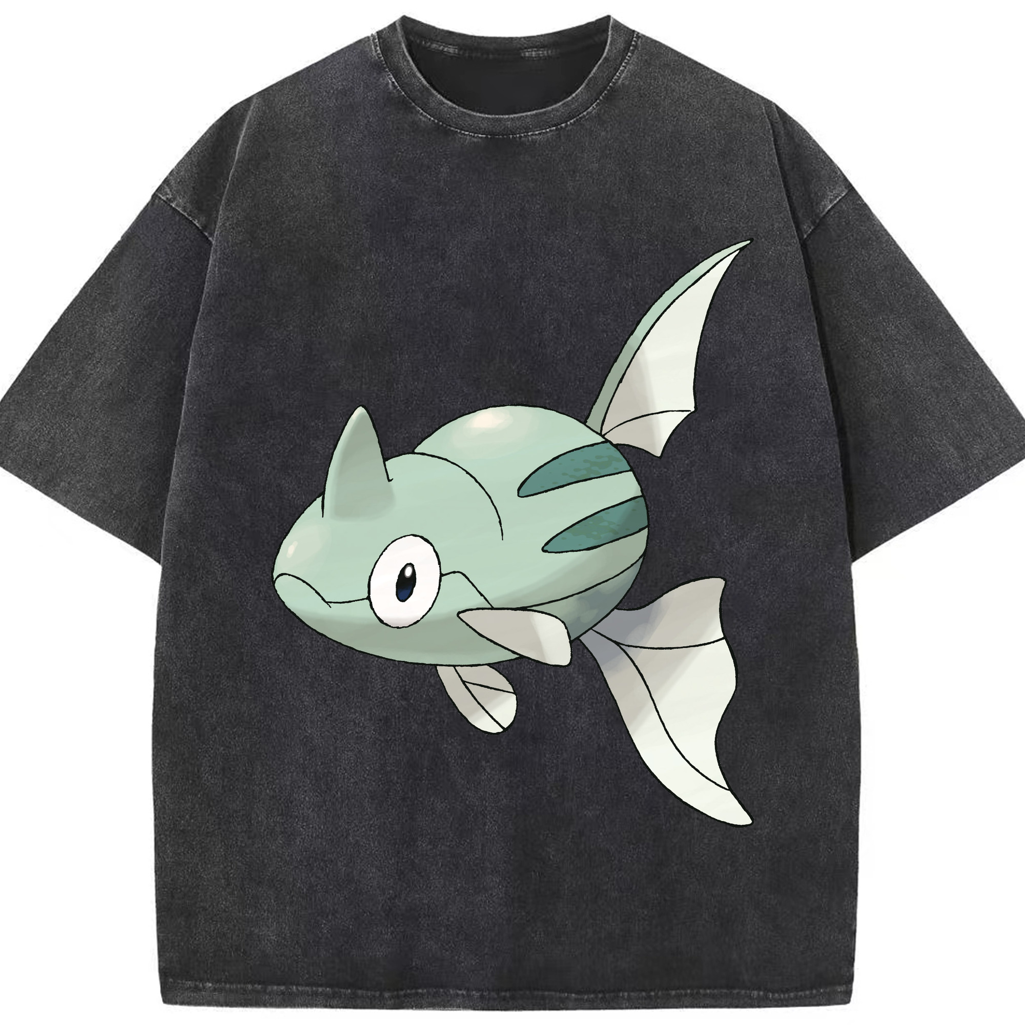 （画像用） ポケットモンスター Pokémon 綿100% ヴィンテージ風 半袖Tシャツ（フロントプリント）