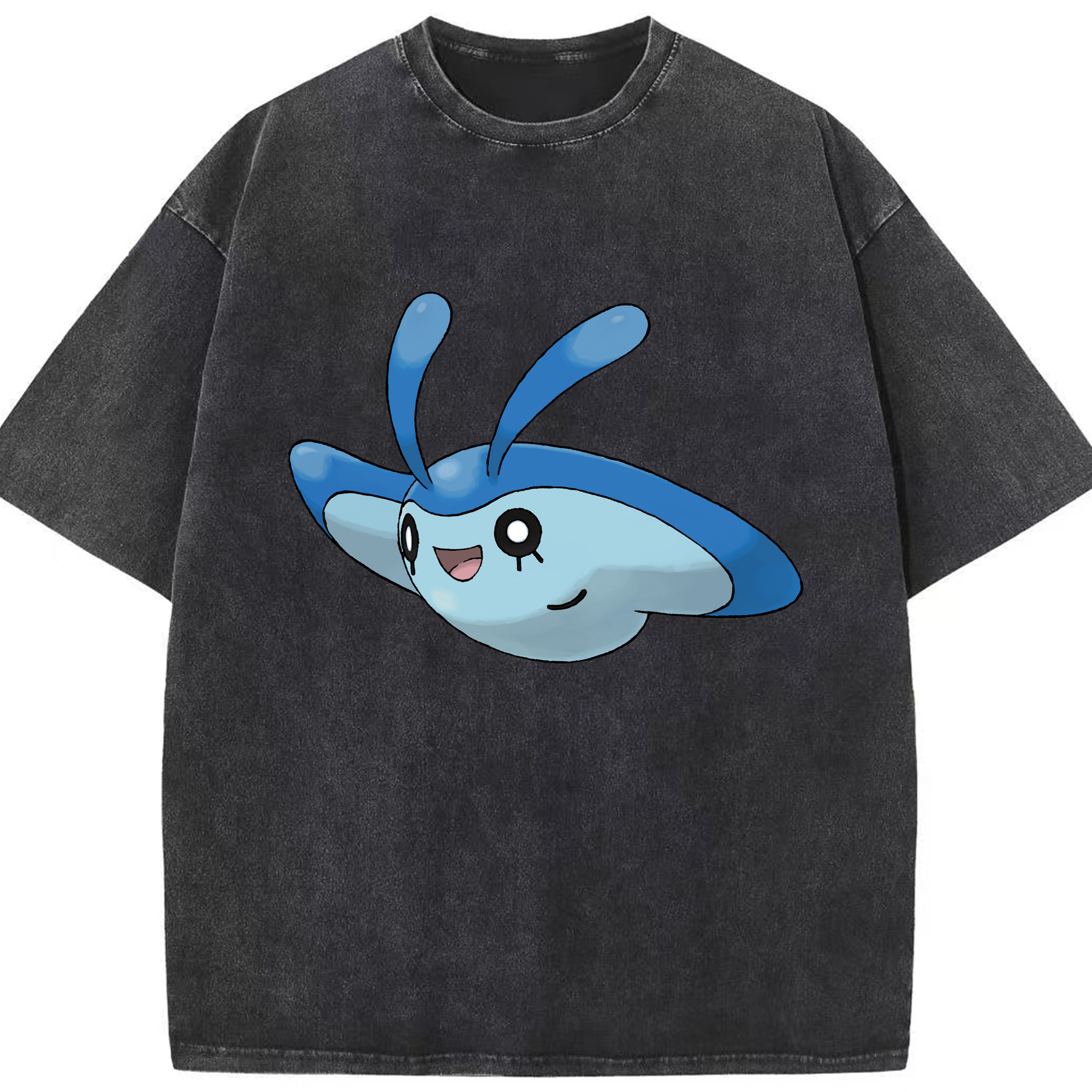 （画像用） ポケットモンスター Pokémon 綿100% ヴィンテージ風 半袖Tシャツ（フロントプリント）