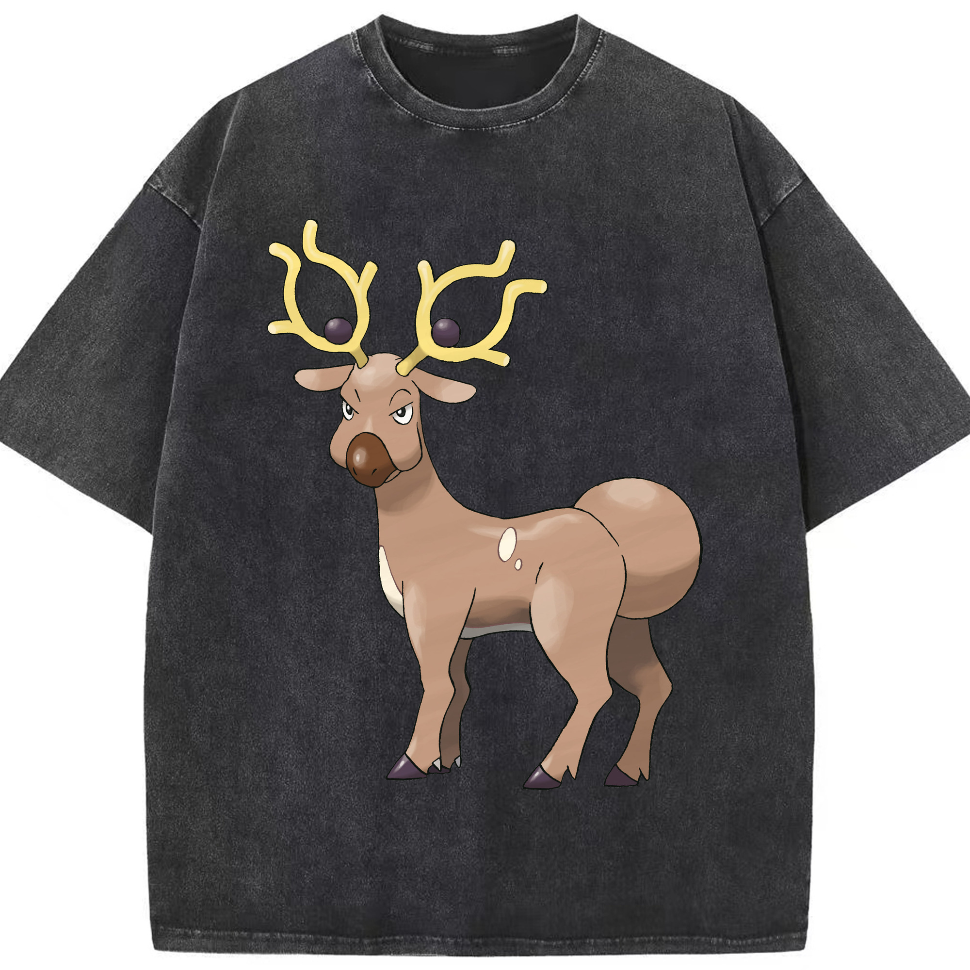（画像用） ポケットモンスター Pokémon 綿100% ヴィンテージ風 半袖Tシャツ（フロントプリント）