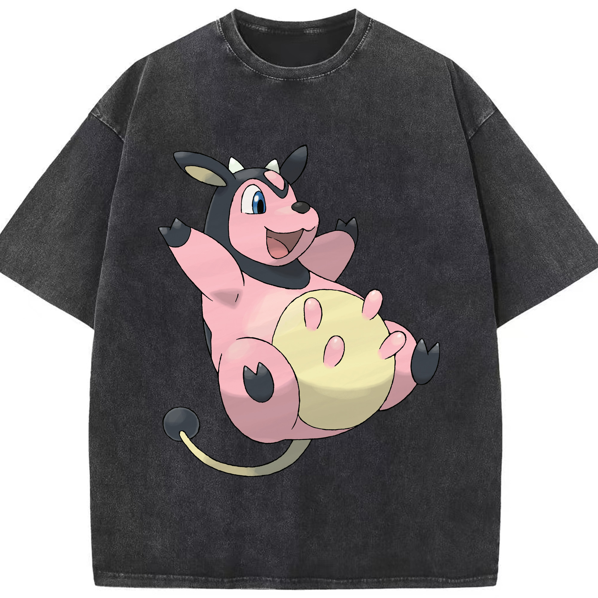 （画像用） ポケットモンスター Pokémon 綿100% ヴィンテージ風 半袖Tシャツ（フロントプリント）