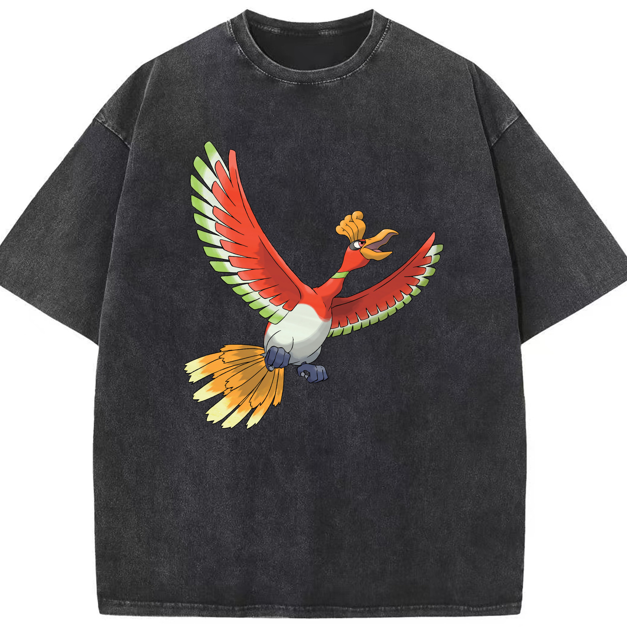 （画像用） ポケットモンスター Pokémon 綿100% ヴィンテージ風 半袖Tシャツ（フロントプリント）
