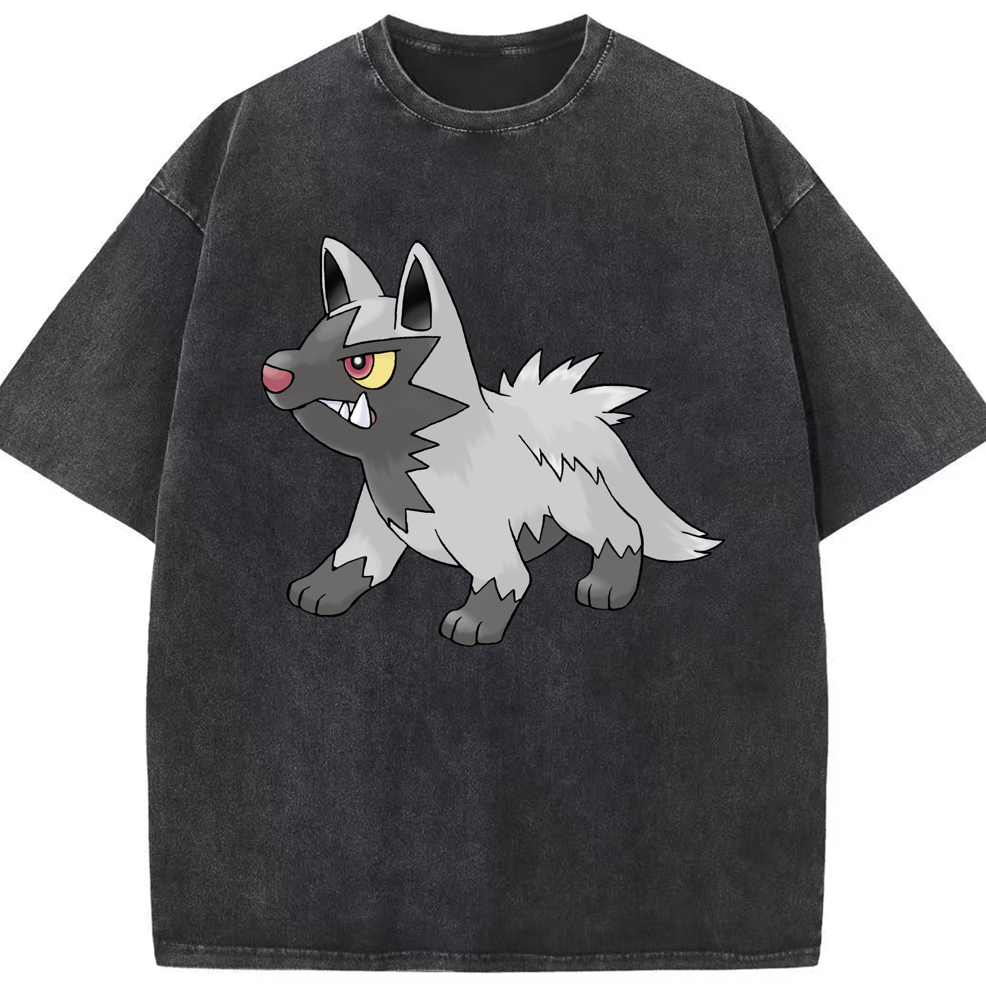 （画像用） ポケットモンスター Pokémon 綿100% ヴィンテージ風 半袖Tシャツ（フロントプリント）