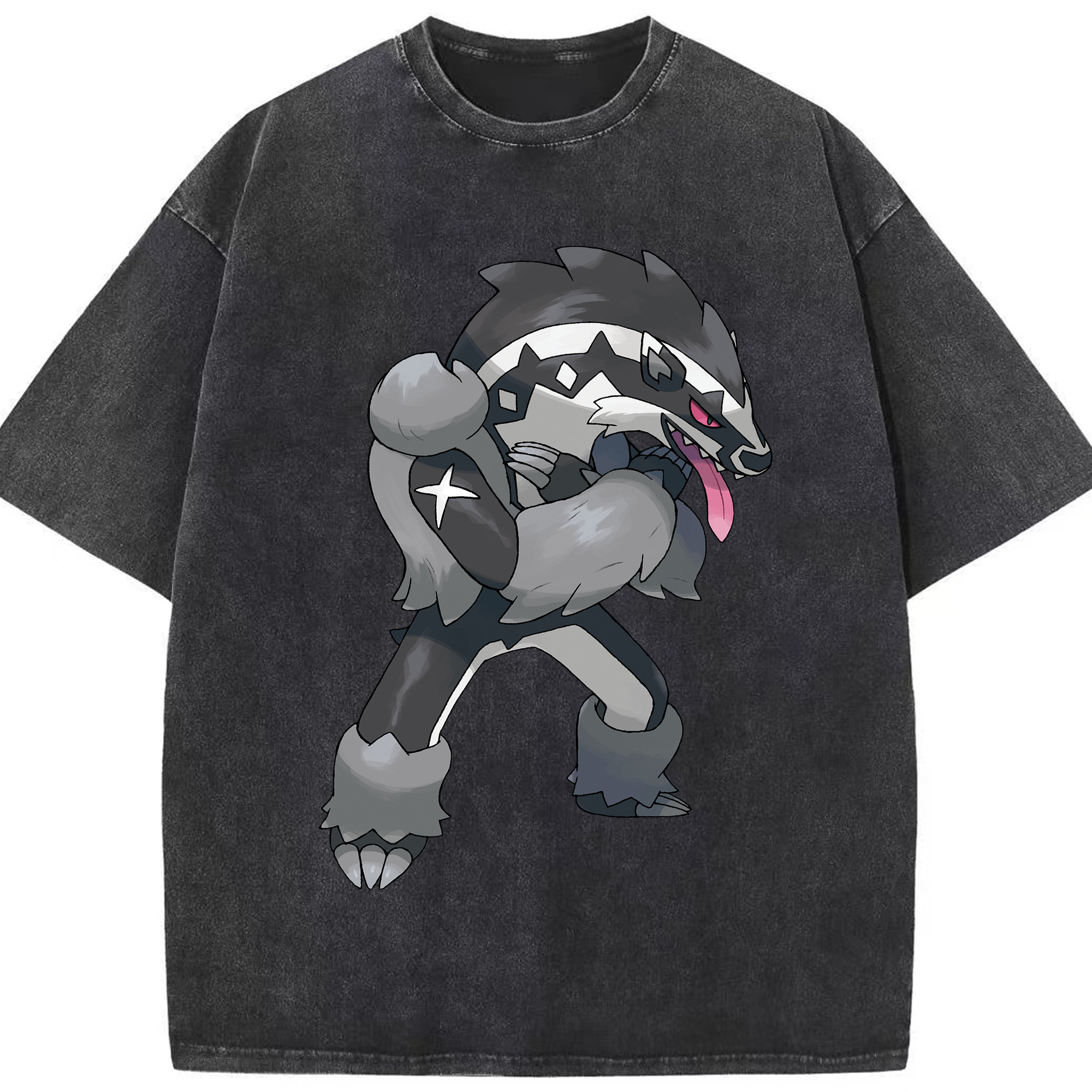 （画像用） ポケットモンスター Pokémon 綿100% ヴィンテージ風 半袖Tシャツ（フロントプリント）