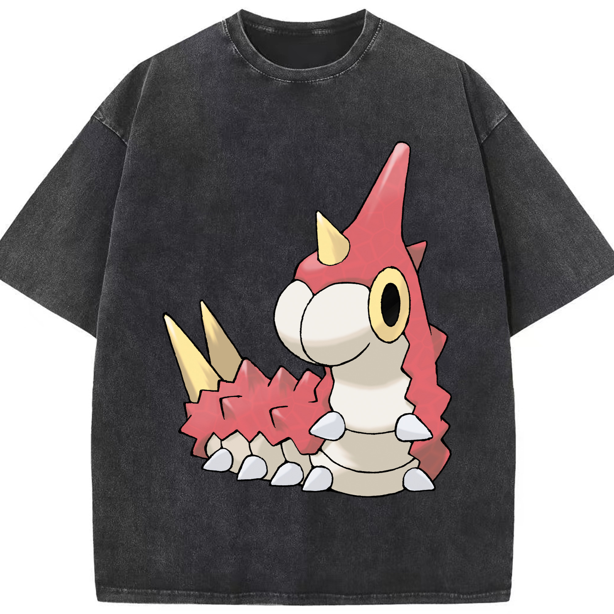 （画像用） ポケットモンスター Pokémon 綿100% ヴィンテージ風 半袖Tシャツ（フロントプリント）