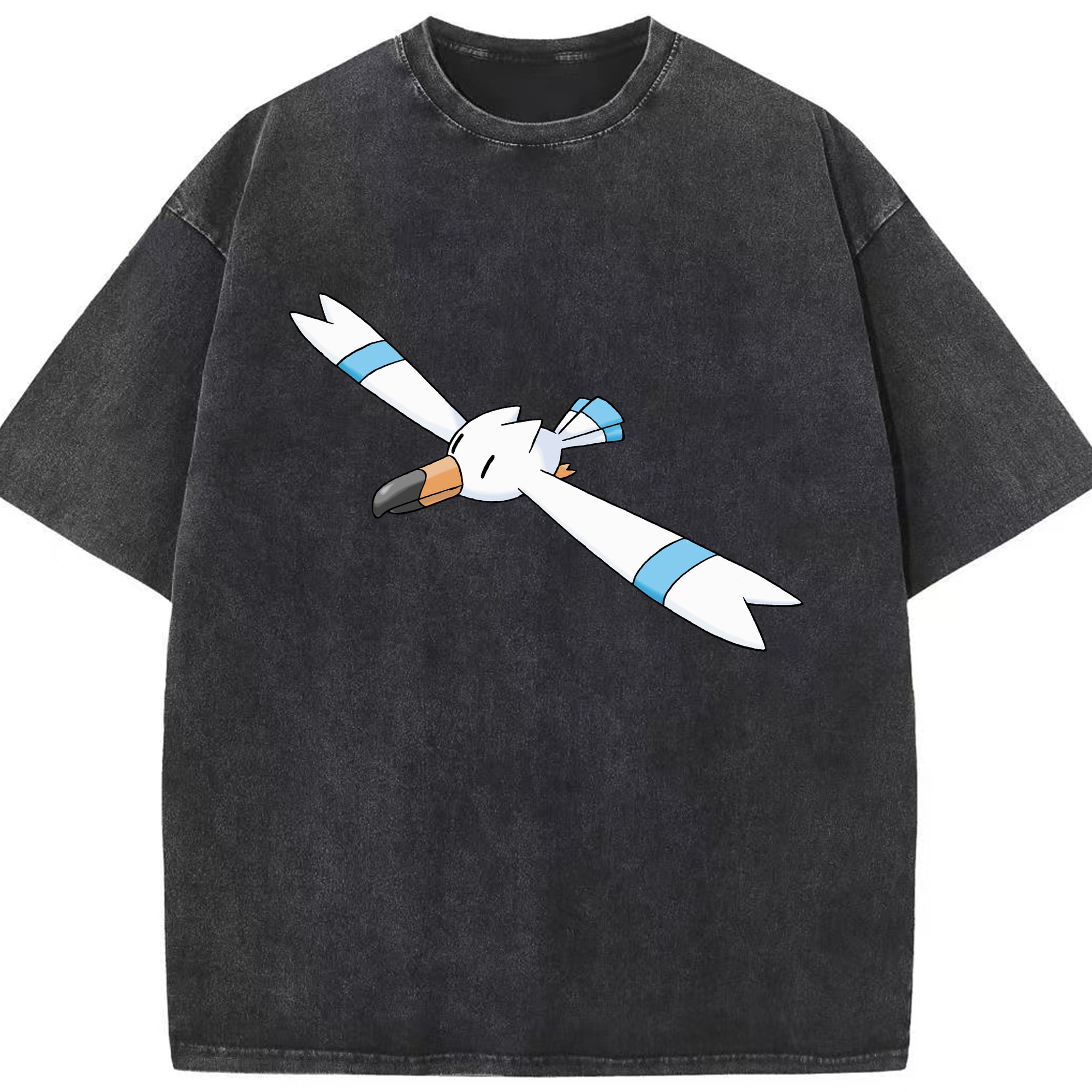 （画像用） ポケットモンスター Pokémon 綿100% ヴィンテージ風 半袖Tシャツ（フロントプリント）