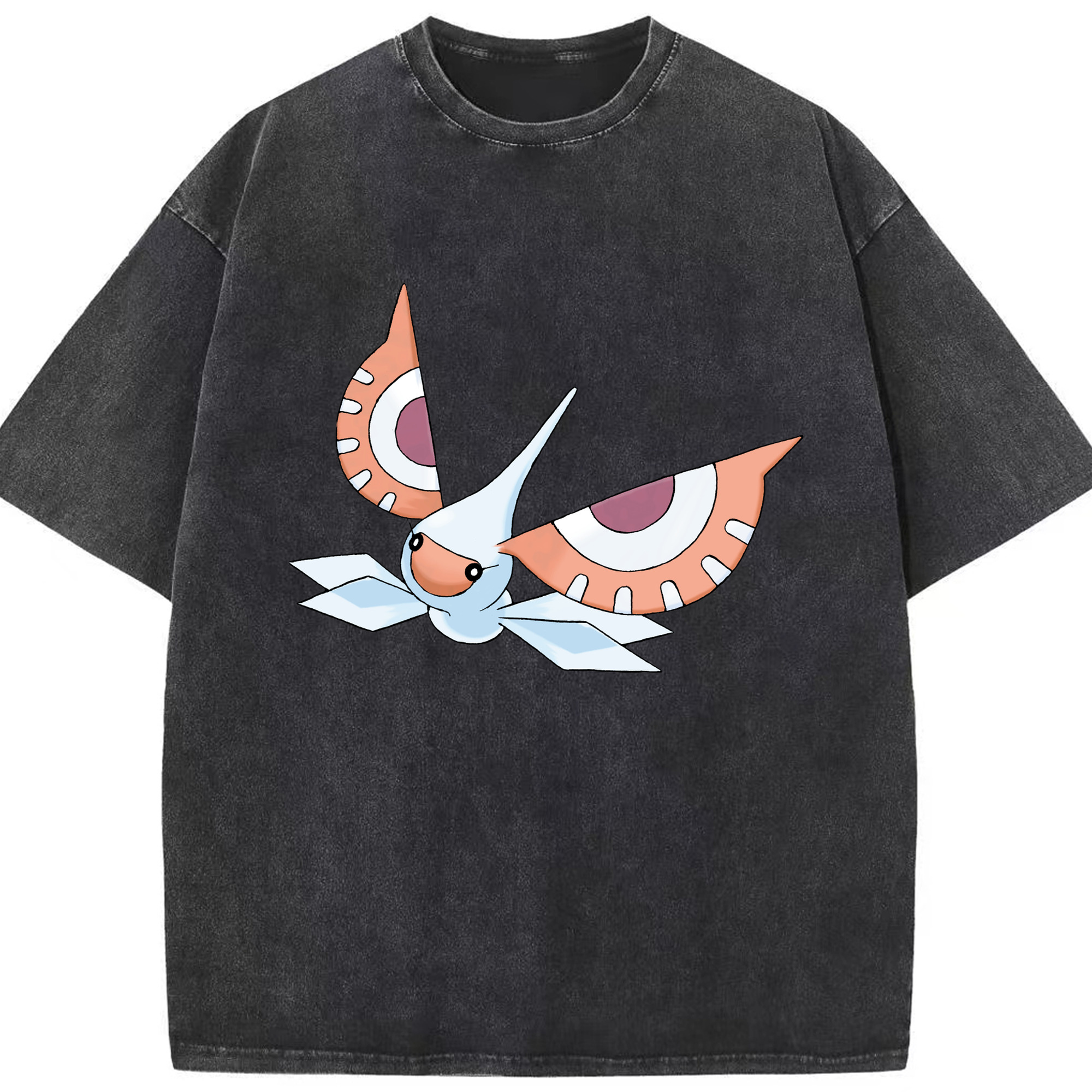 （画像用） ポケットモンスター Pokémon 綿100% ヴィンテージ風 半袖Tシャツ（フロントプリント）