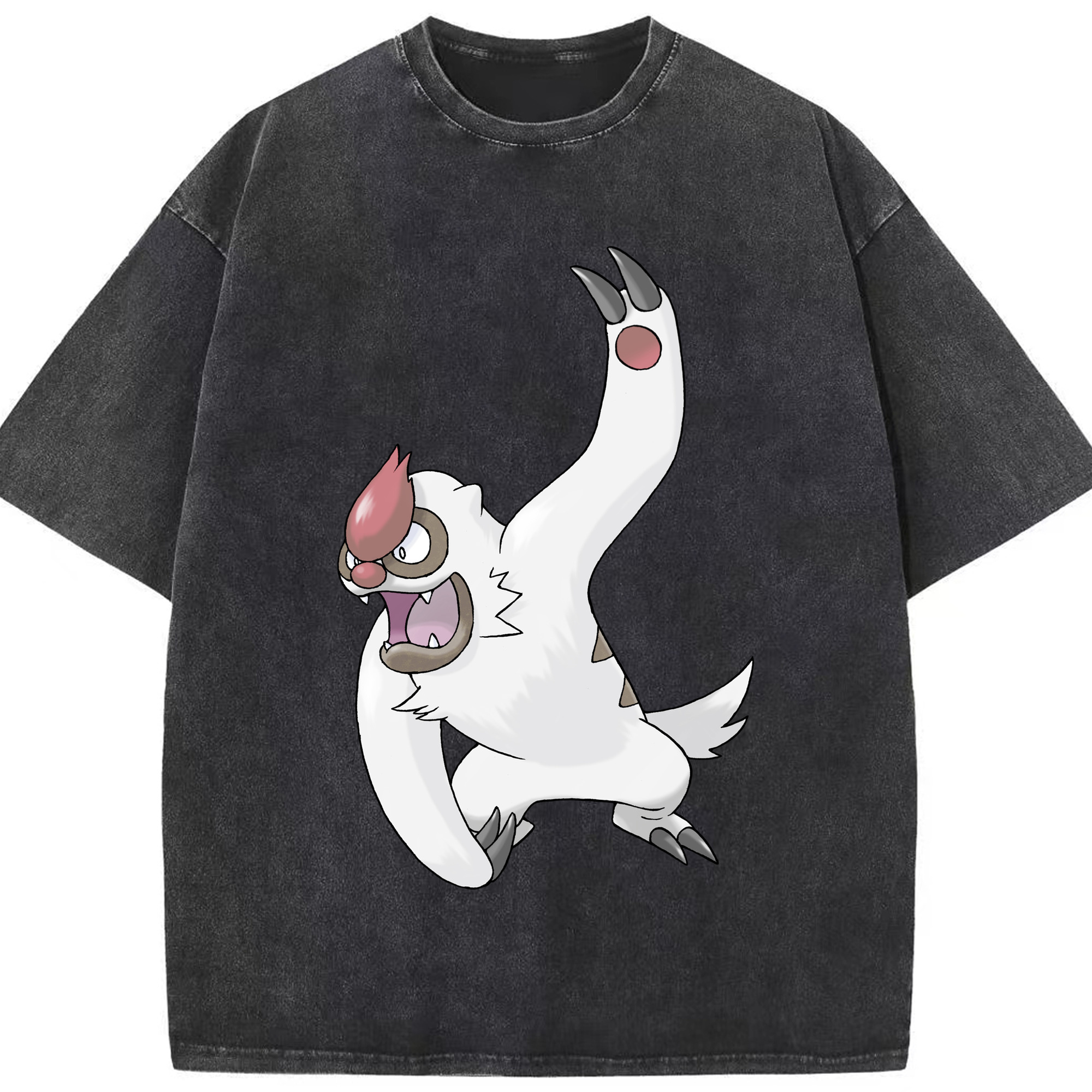 （画像用） ポケットモンスター Pokémon 綿100% ヴィンテージ風 半袖Tシャツ（フロントプリント）