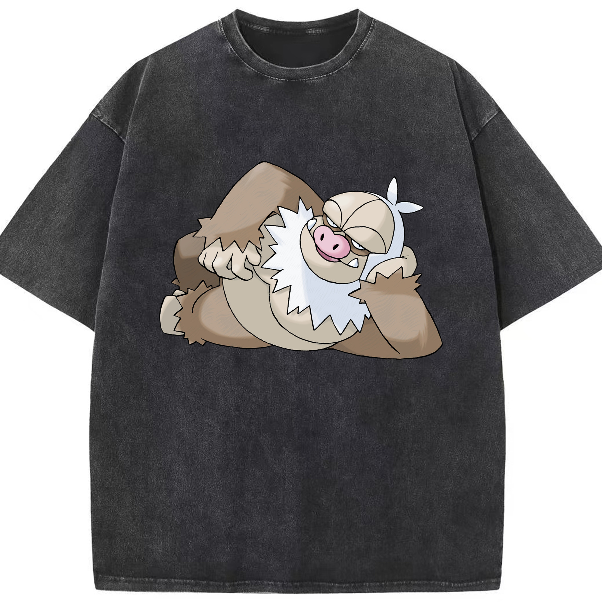 （画像用） ポケットモンスター Pokémon 綿100% ヴィンテージ風 半袖Tシャツ（フロントプリント）