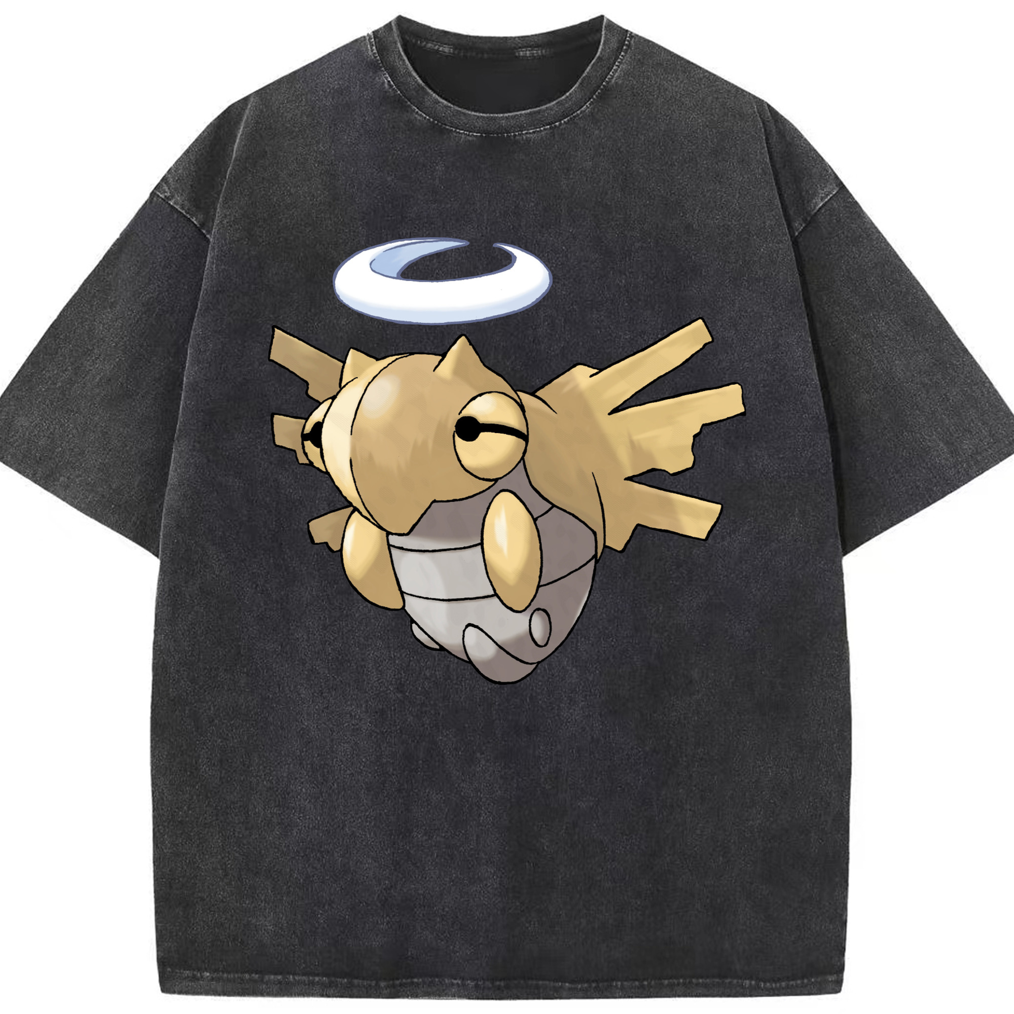 （画像用） ポケットモンスター Pokémon 綿100% ヴィンテージ風 半袖Tシャツ（フロントプリント）