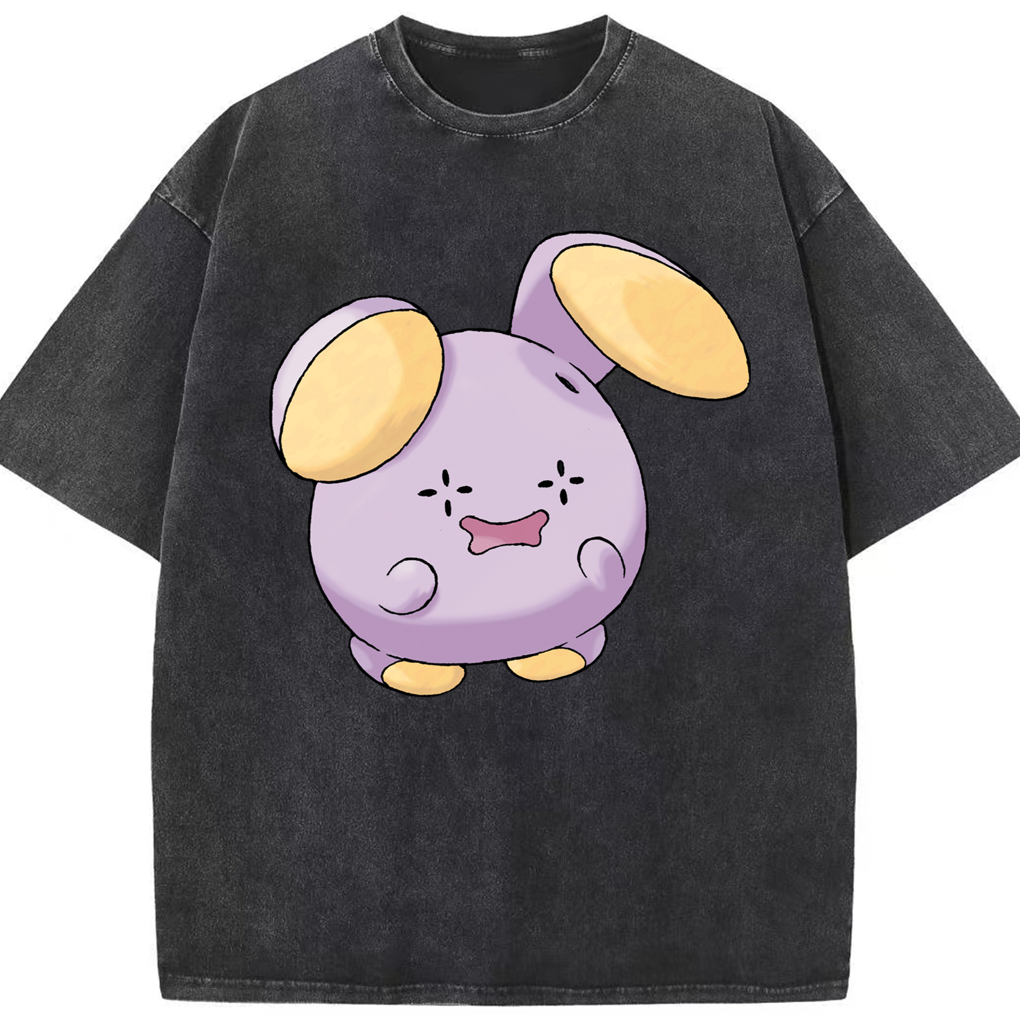 （画像用） ポケットモンスター Pokémon 綿100% ヴィンテージ風 半袖Tシャツ（フロントプリント）