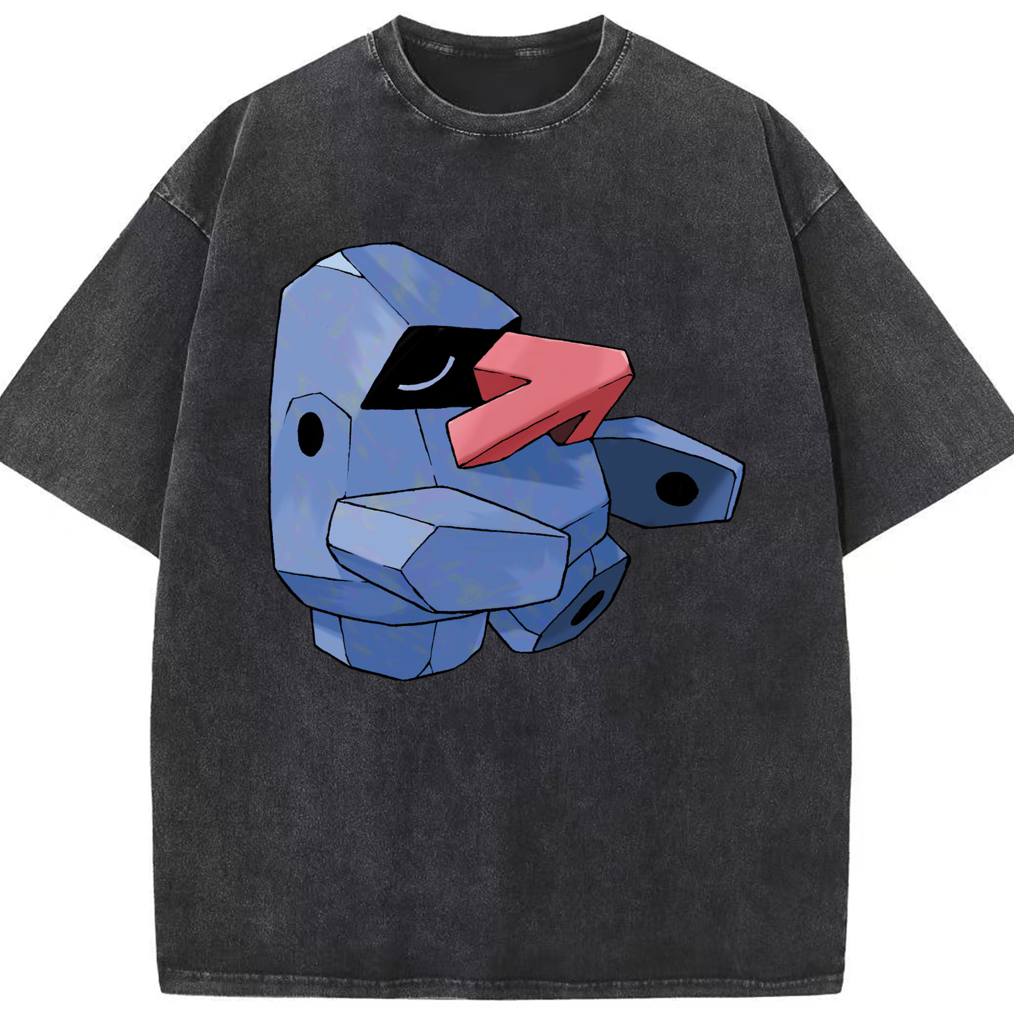 （画像用） ポケットモンスター Pokémon 綿100% ヴィンテージ風 半袖Tシャツ（フロントプリント）