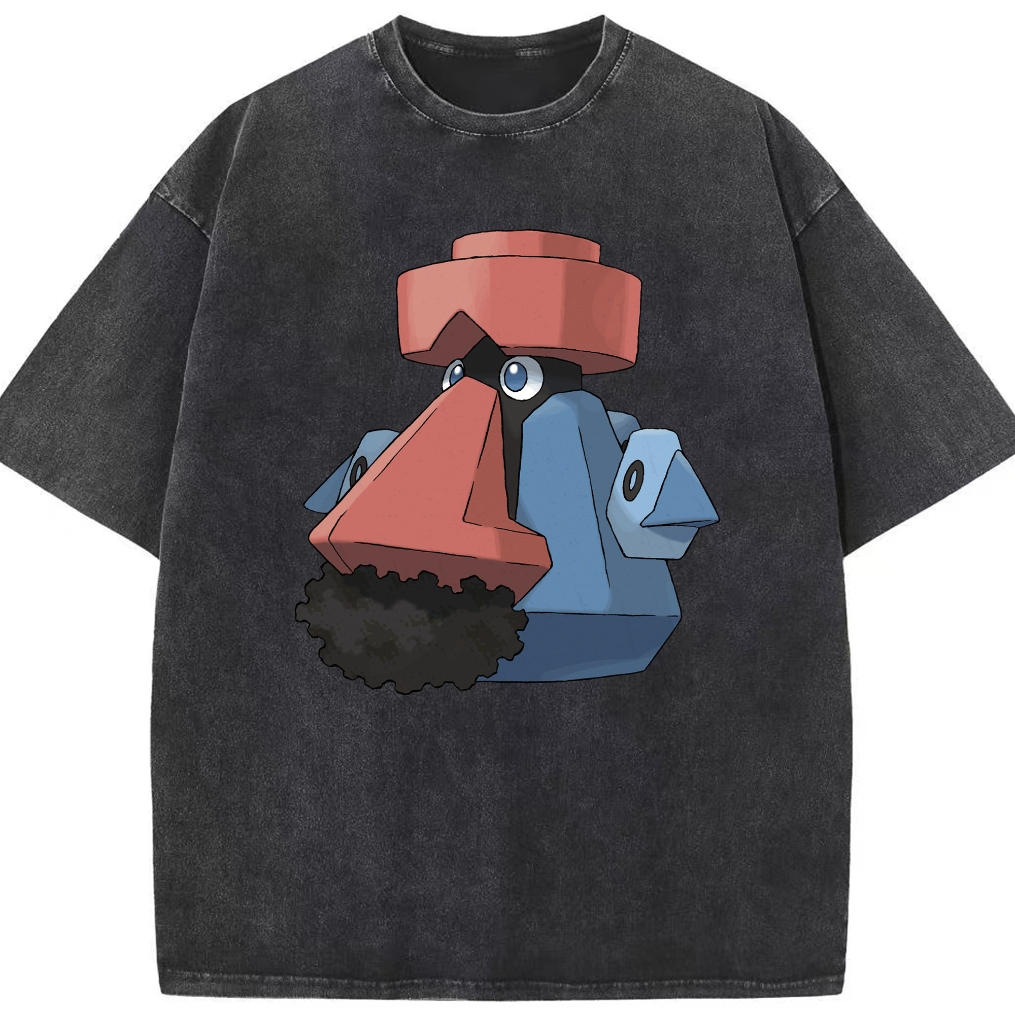 （画像用） ポケットモンスター Pokémon 綿100% ヴィンテージ風 半袖Tシャツ（フロントプリント）
