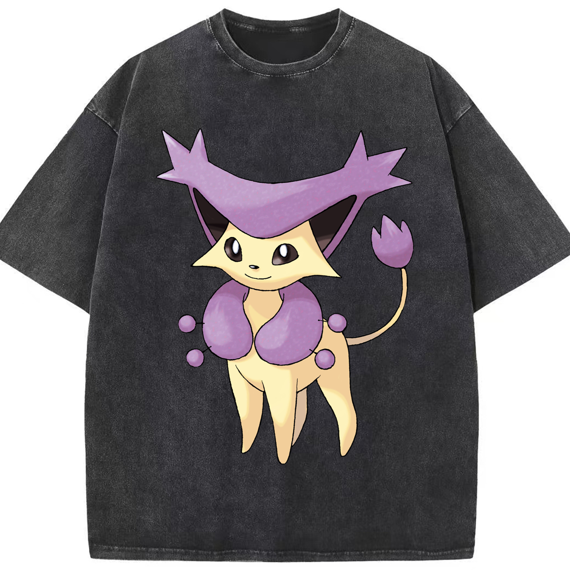 （画像用） ポケットモンスター Pokémon 綿100% ヴィンテージ風 半袖Tシャツ（フロントプリント）