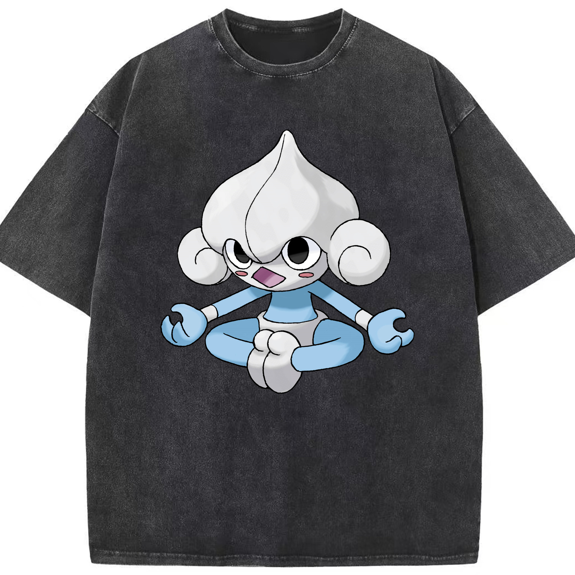 （画像用） ポケットモンスター Pokémon 綿100% ヴィンテージ風 半袖Tシャツ（フロントプリント）