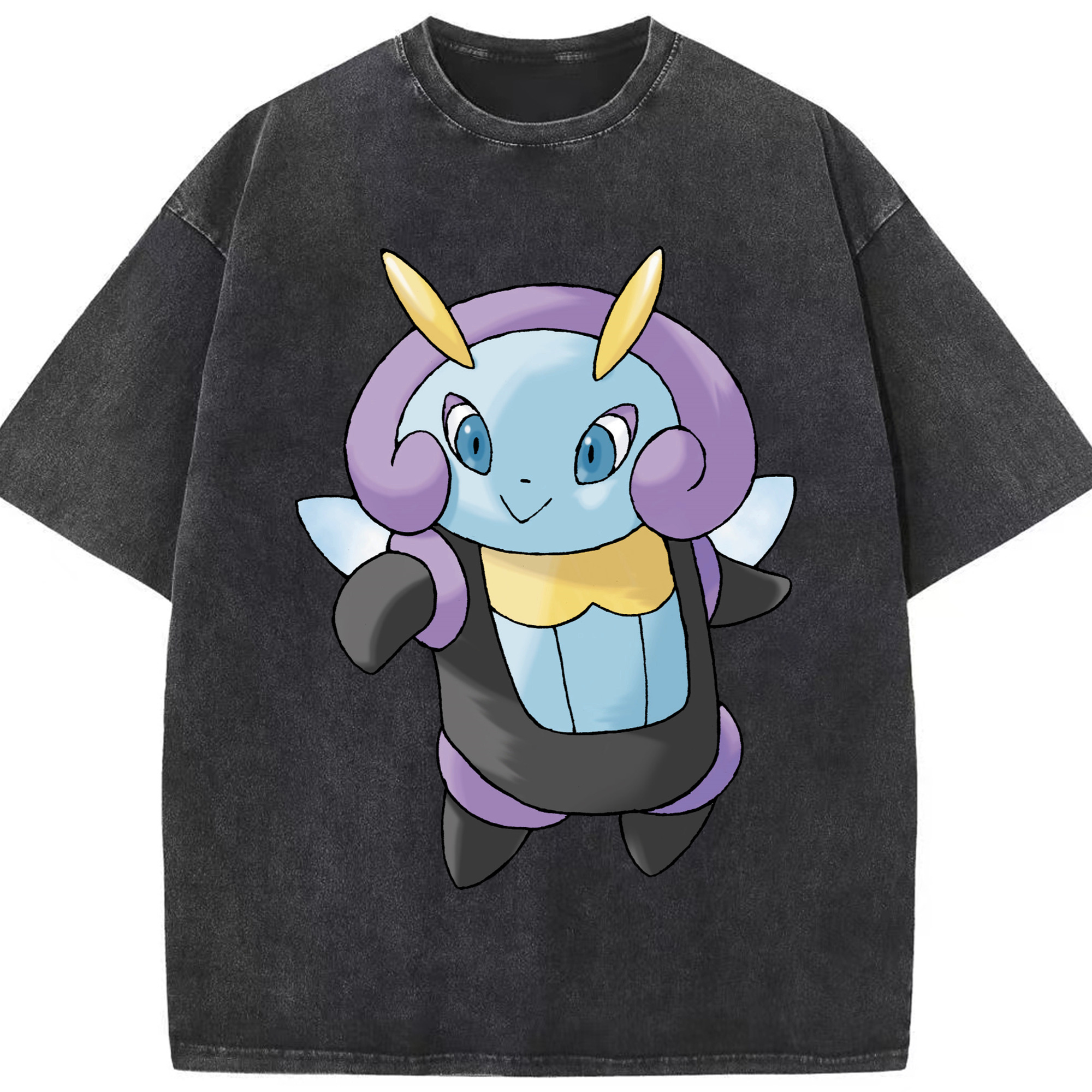 （画像用） ポケットモンスター Pokémon 綿100% ヴィンテージ風 半袖Tシャツ（フロントプリント）