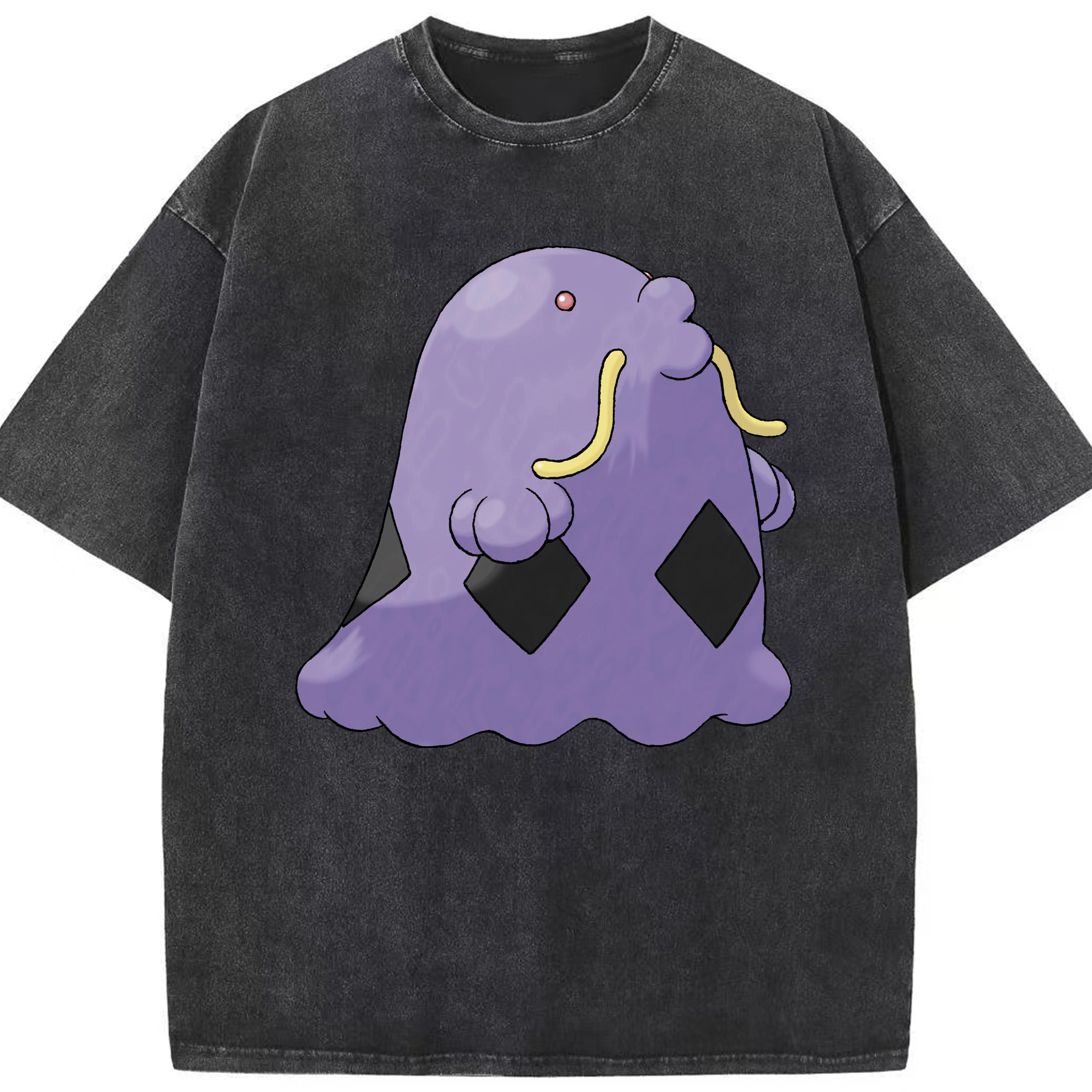 （画像用） ポケットモンスター Pokémon 綿100% ヴィンテージ風 半袖Tシャツ（フロントプリント）