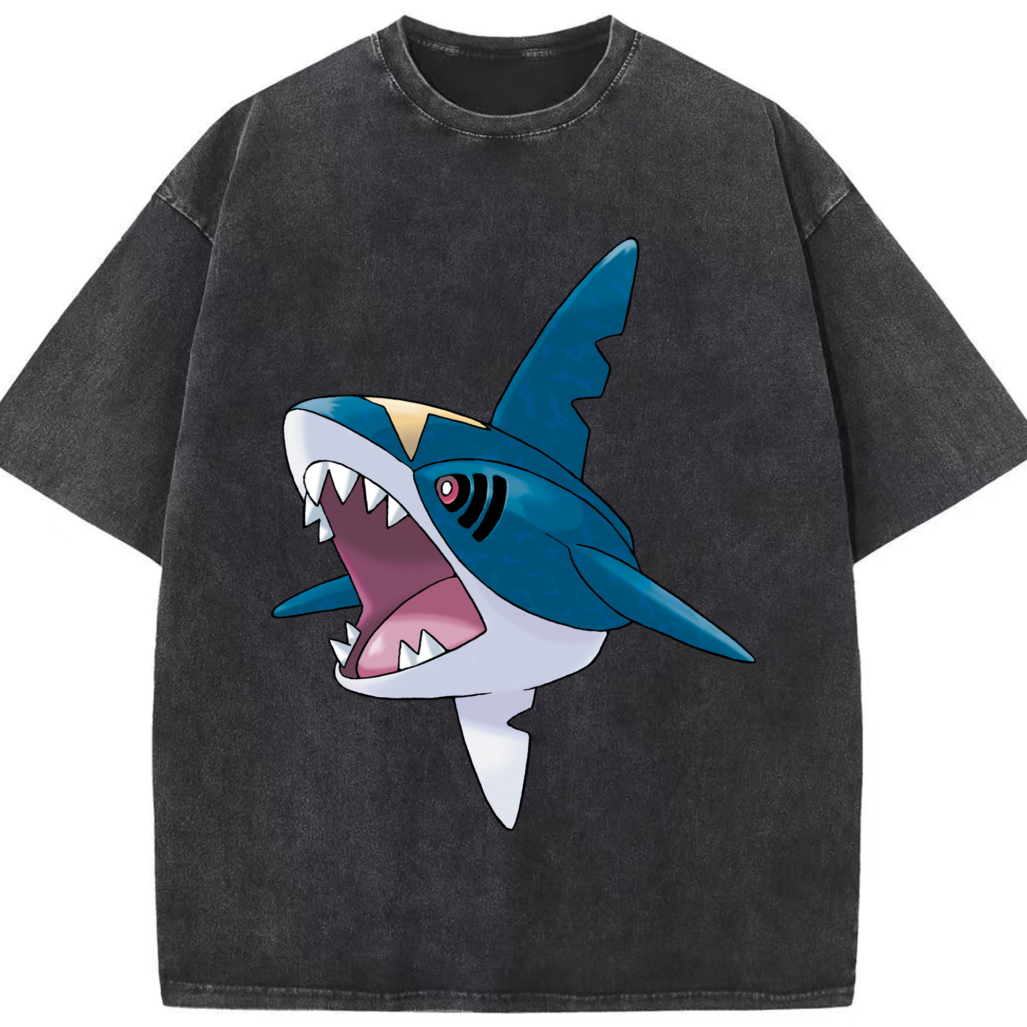 （画像用） ポケットモンスター Pokémon 綿100% ヴィンテージ風 半袖Tシャツ（フロントプリント）
