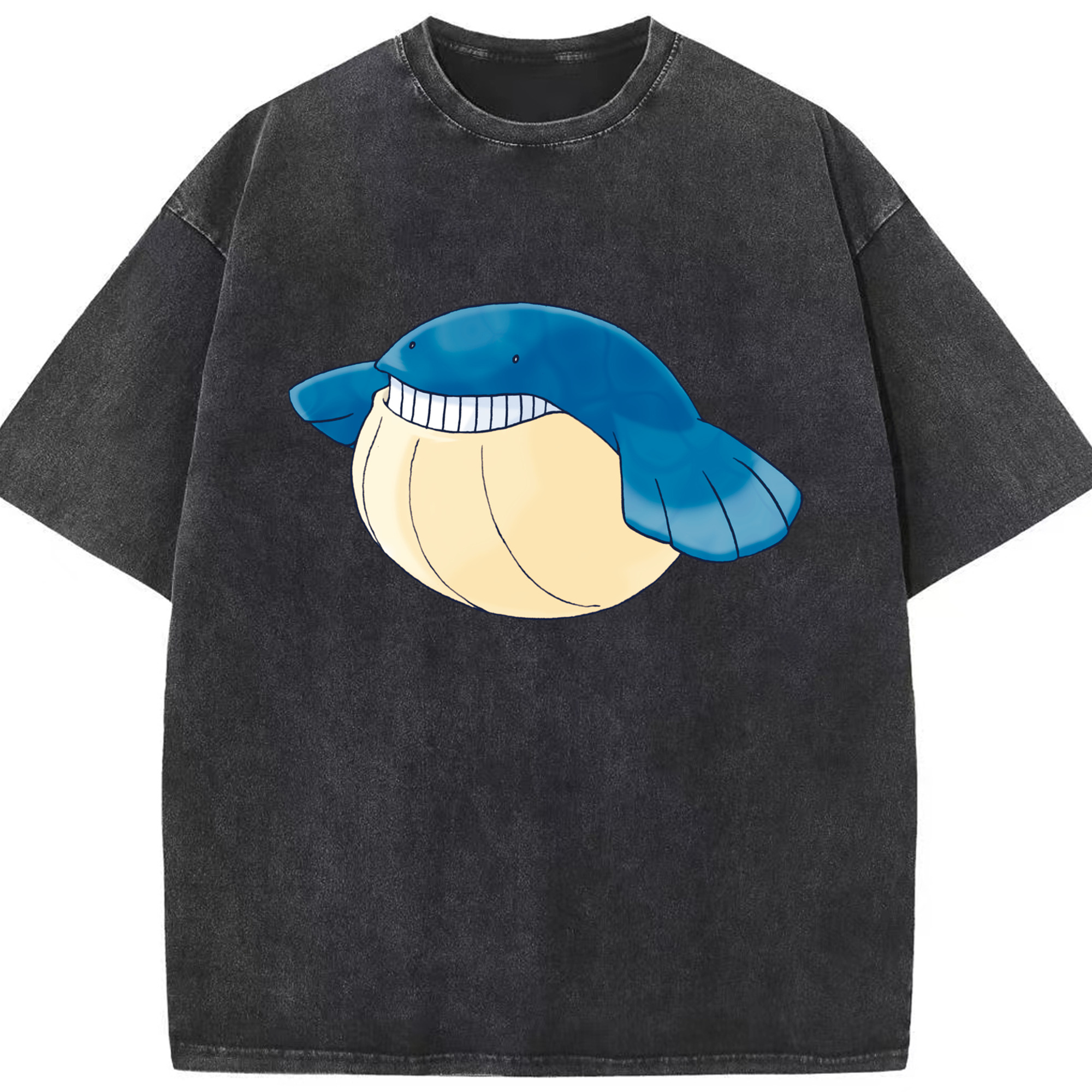 （画像用） ポケットモンスター Pokémon 綿100% ヴィンテージ風 半袖Tシャツ（フロントプリント）
