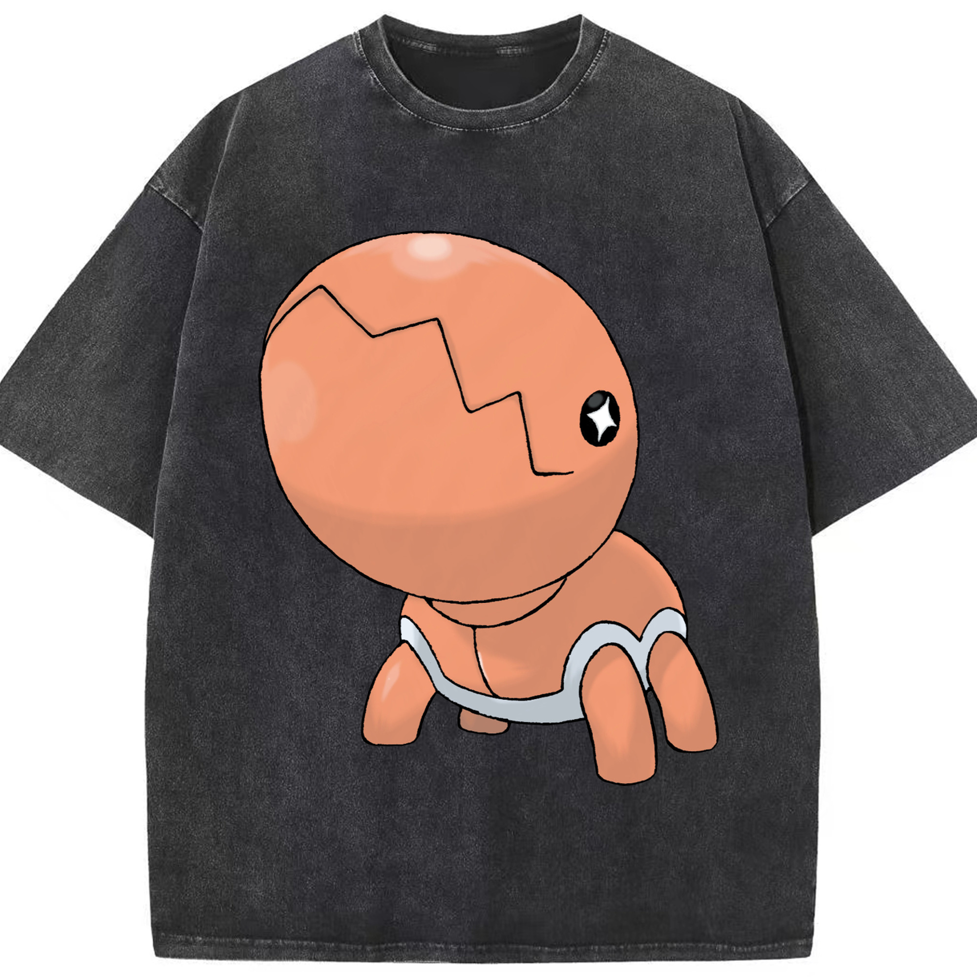 （画像用） ポケットモンスター Pokémon 綿100% ヴィンテージ風 半袖Tシャツ（フロントプリント）