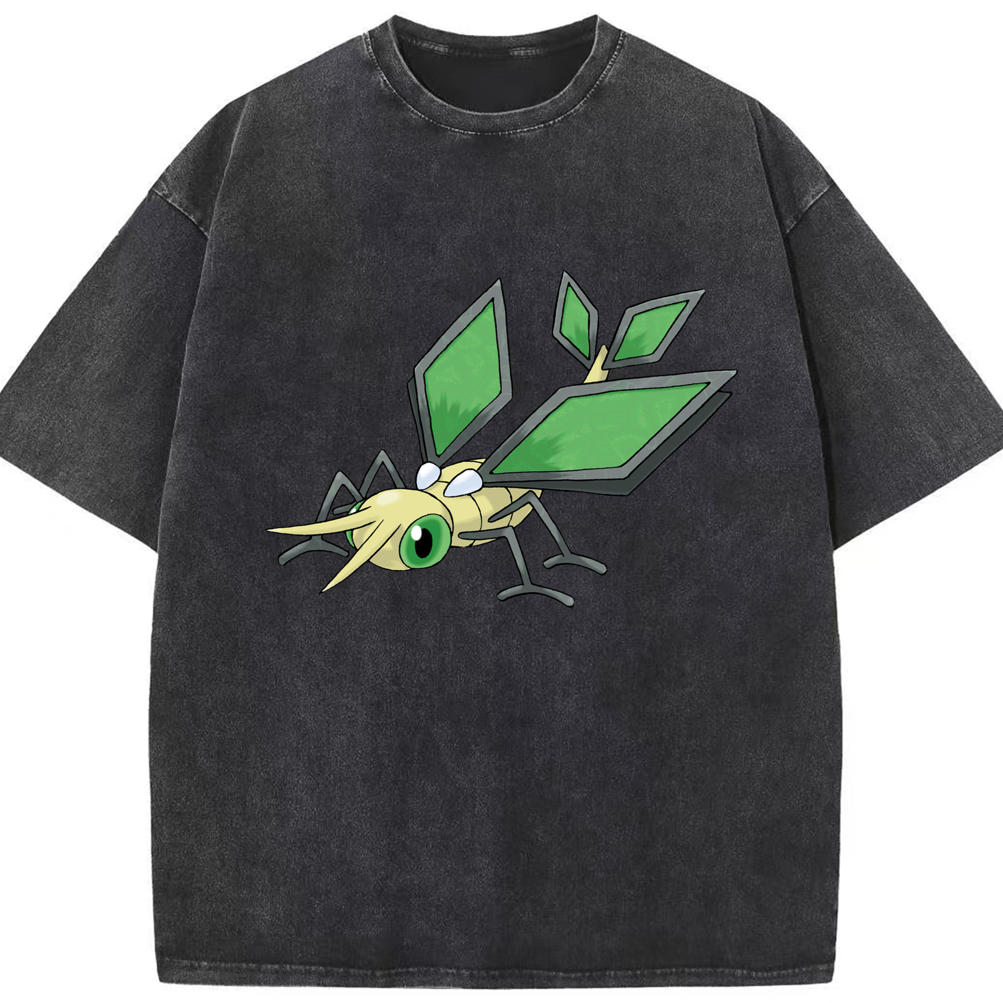 （画像用） ポケットモンスター Pokémon 綿100% ヴィンテージ風 半袖Tシャツ（フロントプリント）