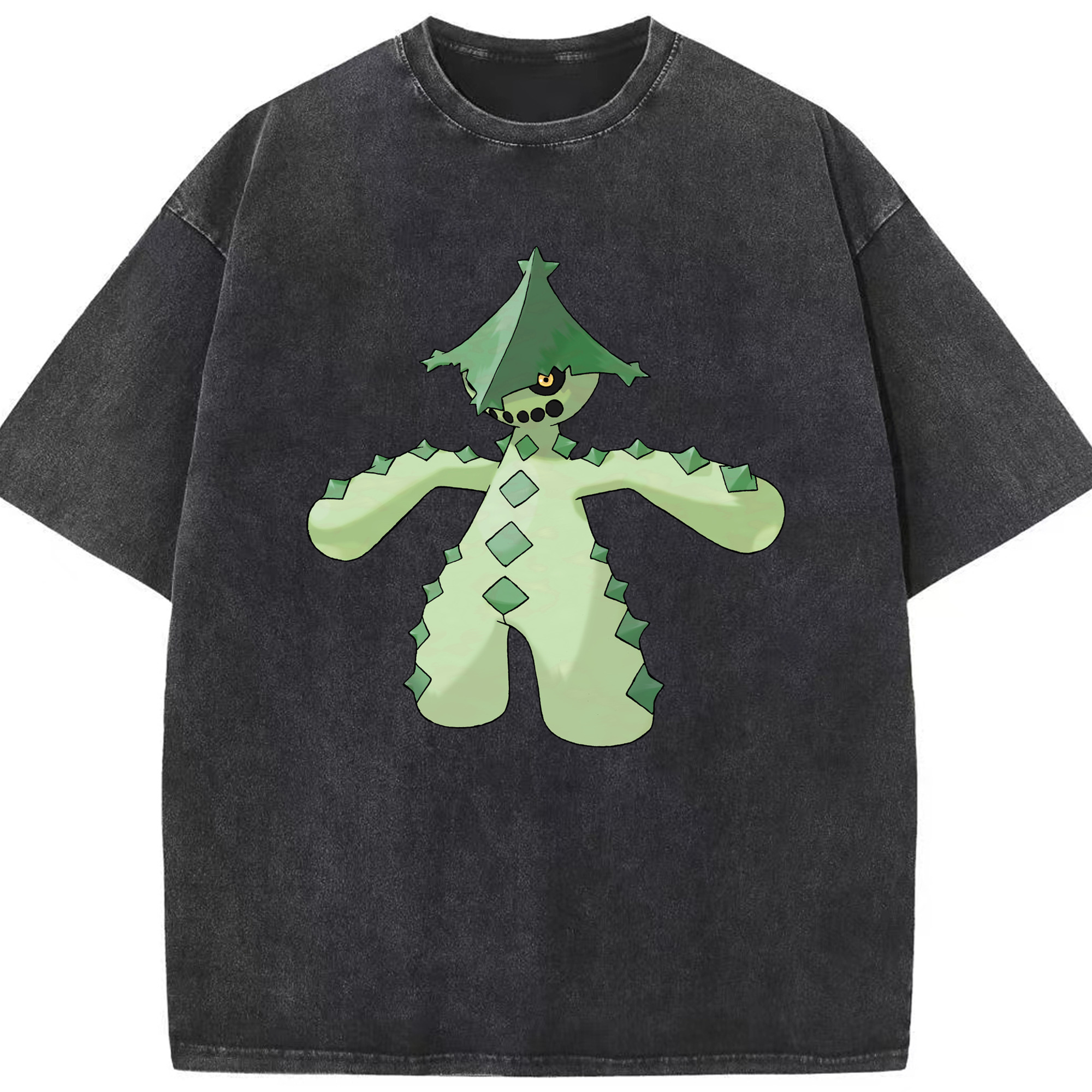（画像用） ポケットモンスター Pokémon 綿100% ヴィンテージ風 半袖Tシャツ（フロントプリント）