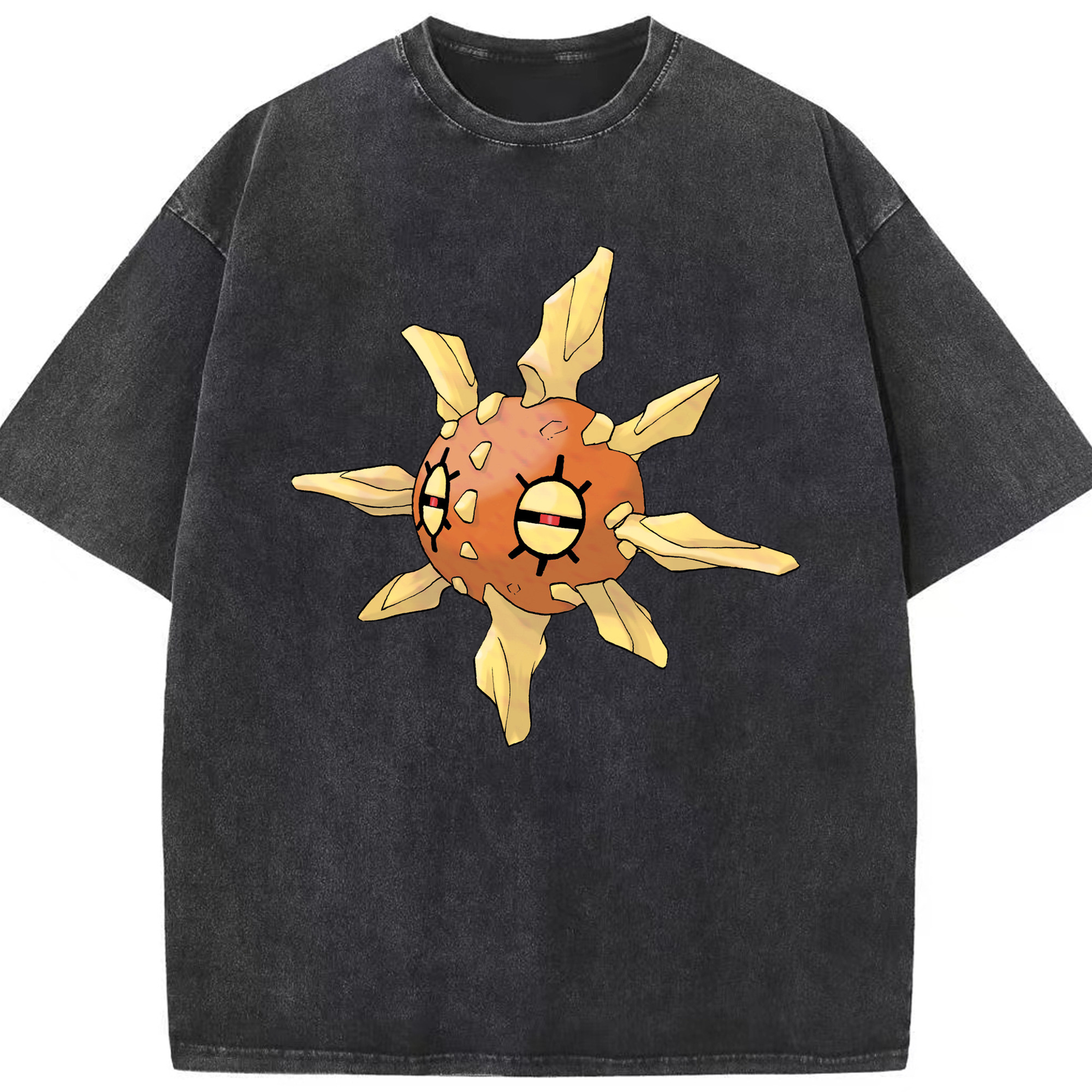 （画像用） ポケットモンスター Pokémon 綿100% ヴィンテージ風 半袖Tシャツ（フロントプリント）