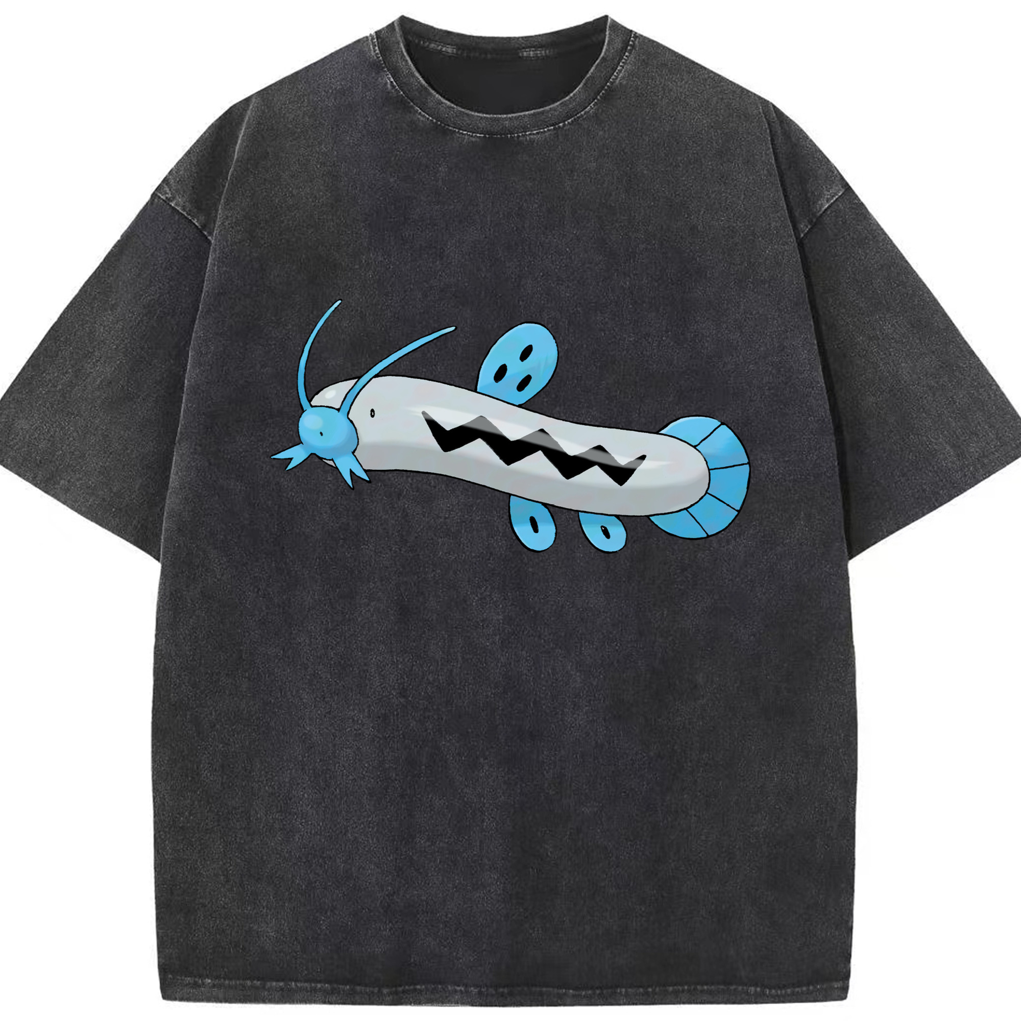 （画像用） ポケットモンスター Pokémon 綿100% ヴィンテージ風 半袖Tシャツ（フロントプリント）