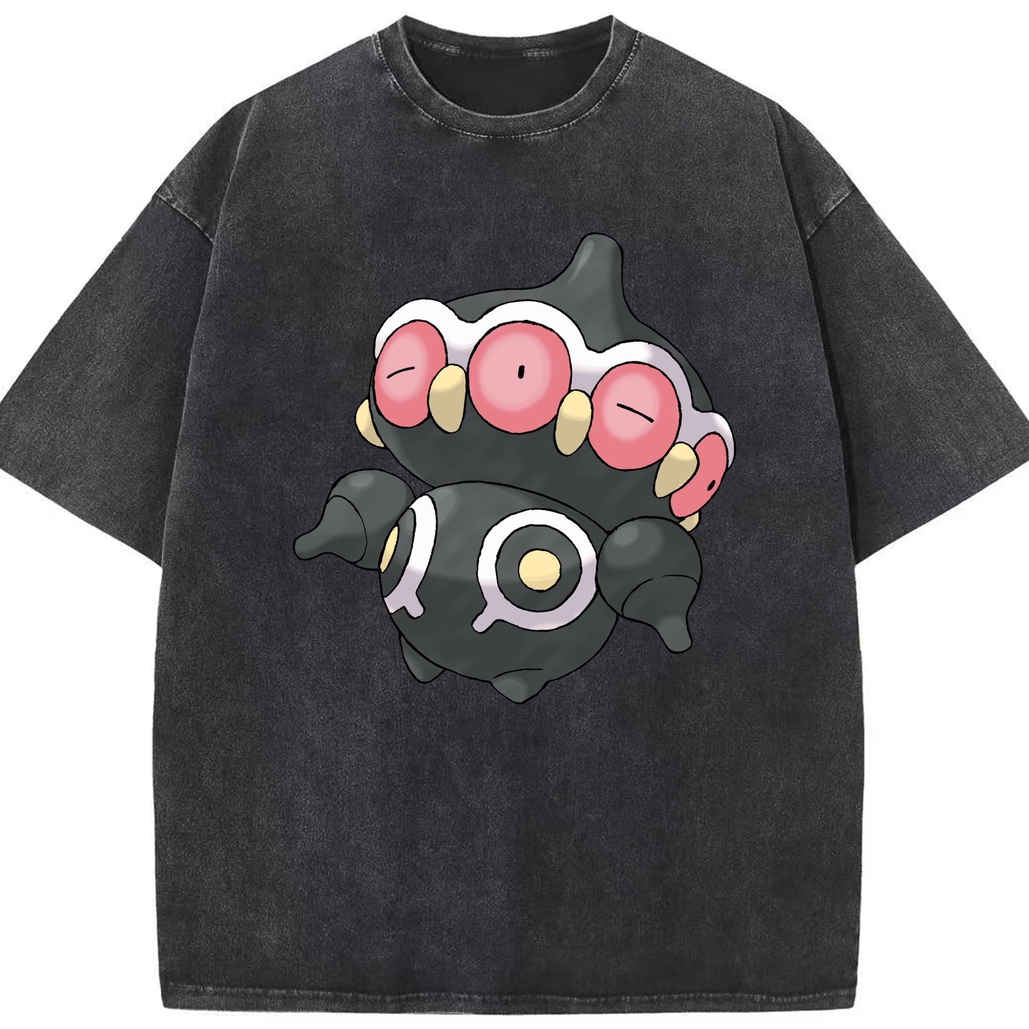 （画像用） ポケットモンスター Pokémon 綿100% ヴィンテージ風 半袖Tシャツ（フロントプリント）