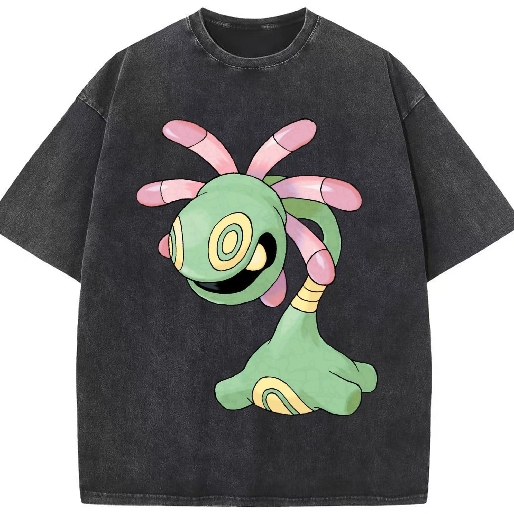 （画像用） ポケットモンスター Pokémon 綿100% ヴィンテージ風 半袖Tシャツ（フロントプリント）