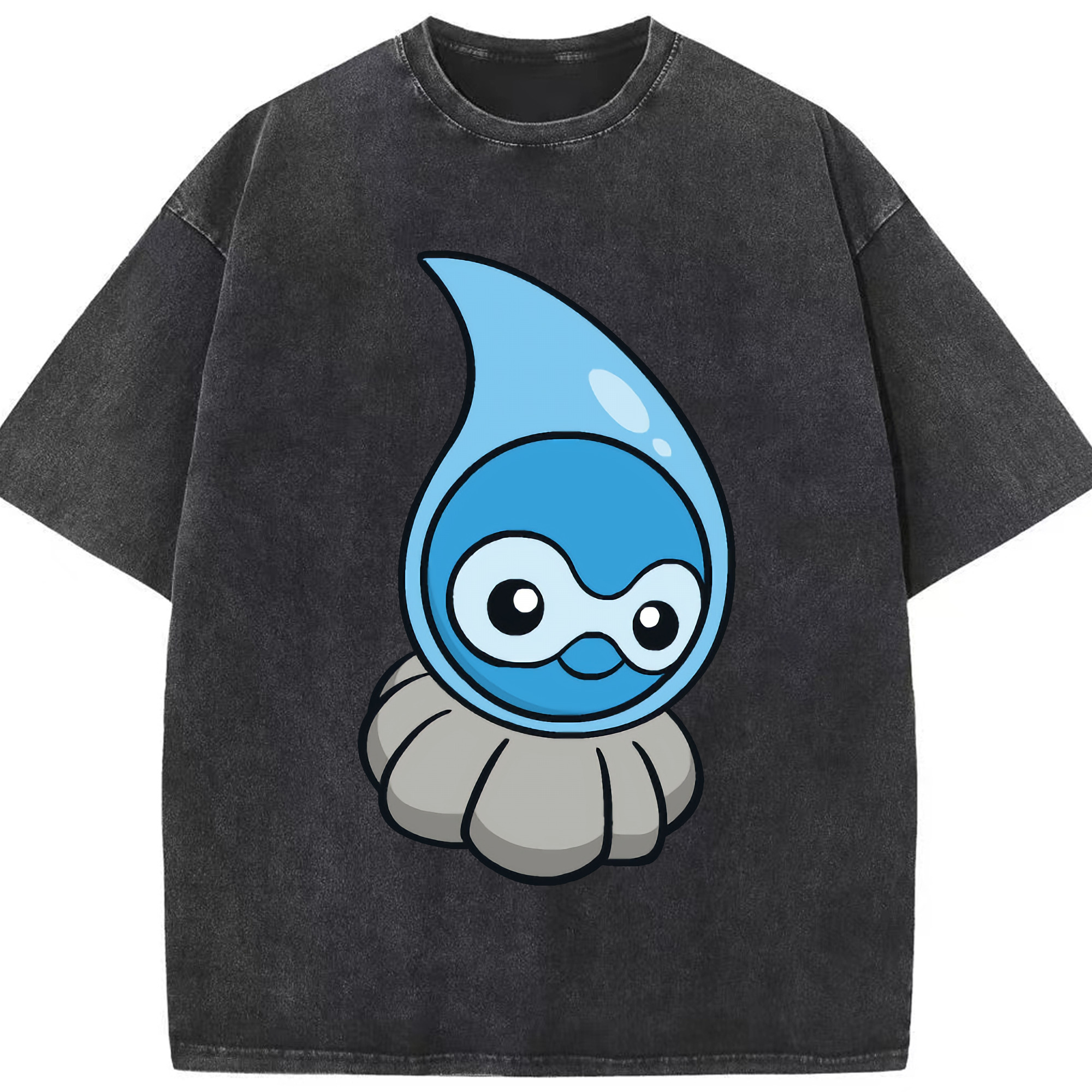 （画像用） ポケットモンスター Pokémon 綿100% ヴィンテージ風 半袖Tシャツ（フロントプリント）