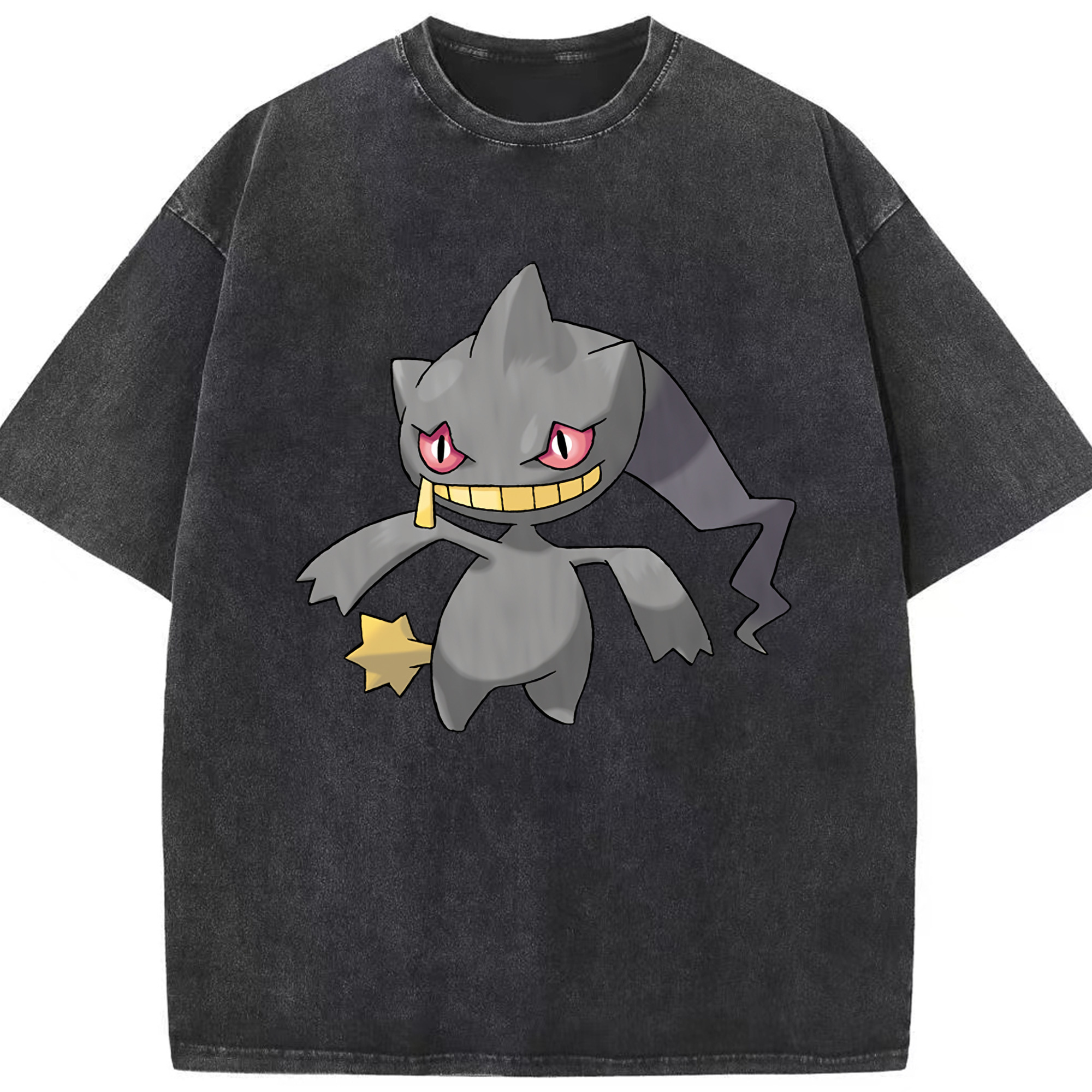 （画像用） ポケットモンスター Pokémon 綿100% ヴィンテージ風 半袖Tシャツ（フロントプリント）