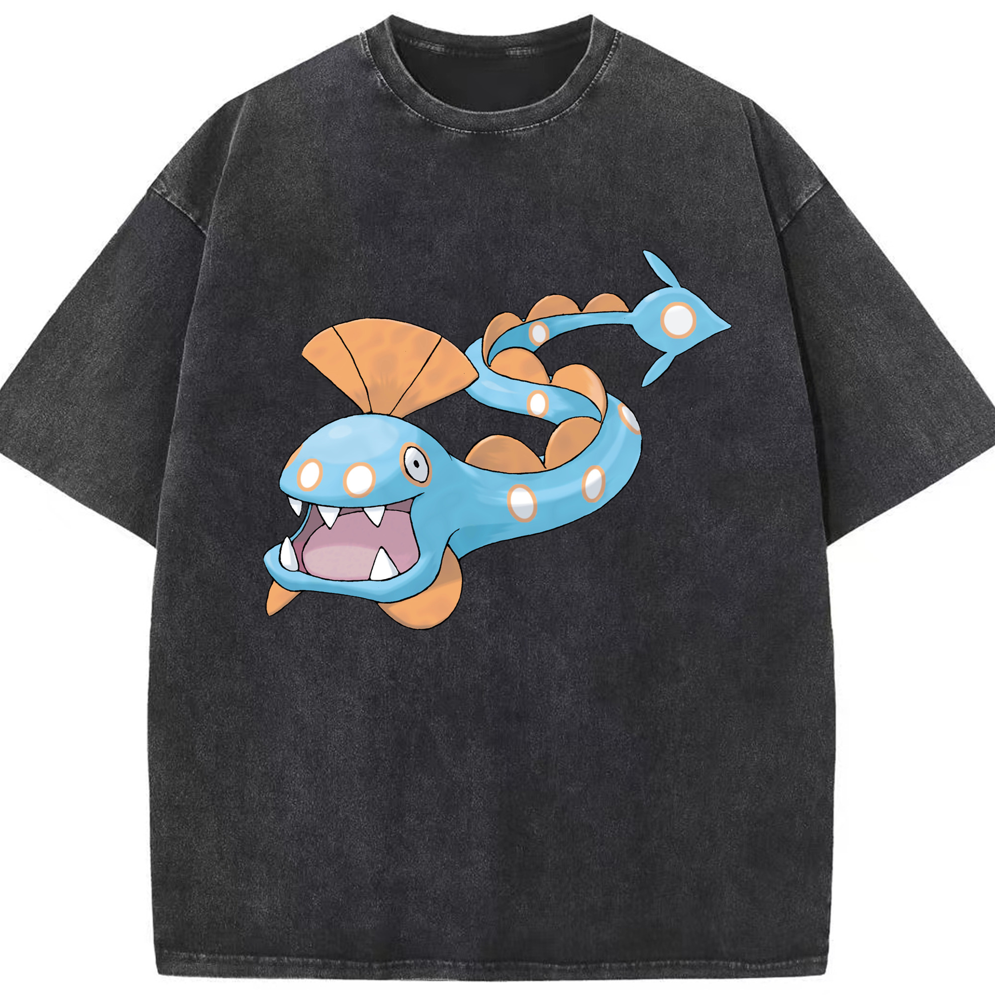 （画像用） ポケットモンスター Pokémon 綿100% ヴィンテージ風 半袖Tシャツ（フロントプリント）