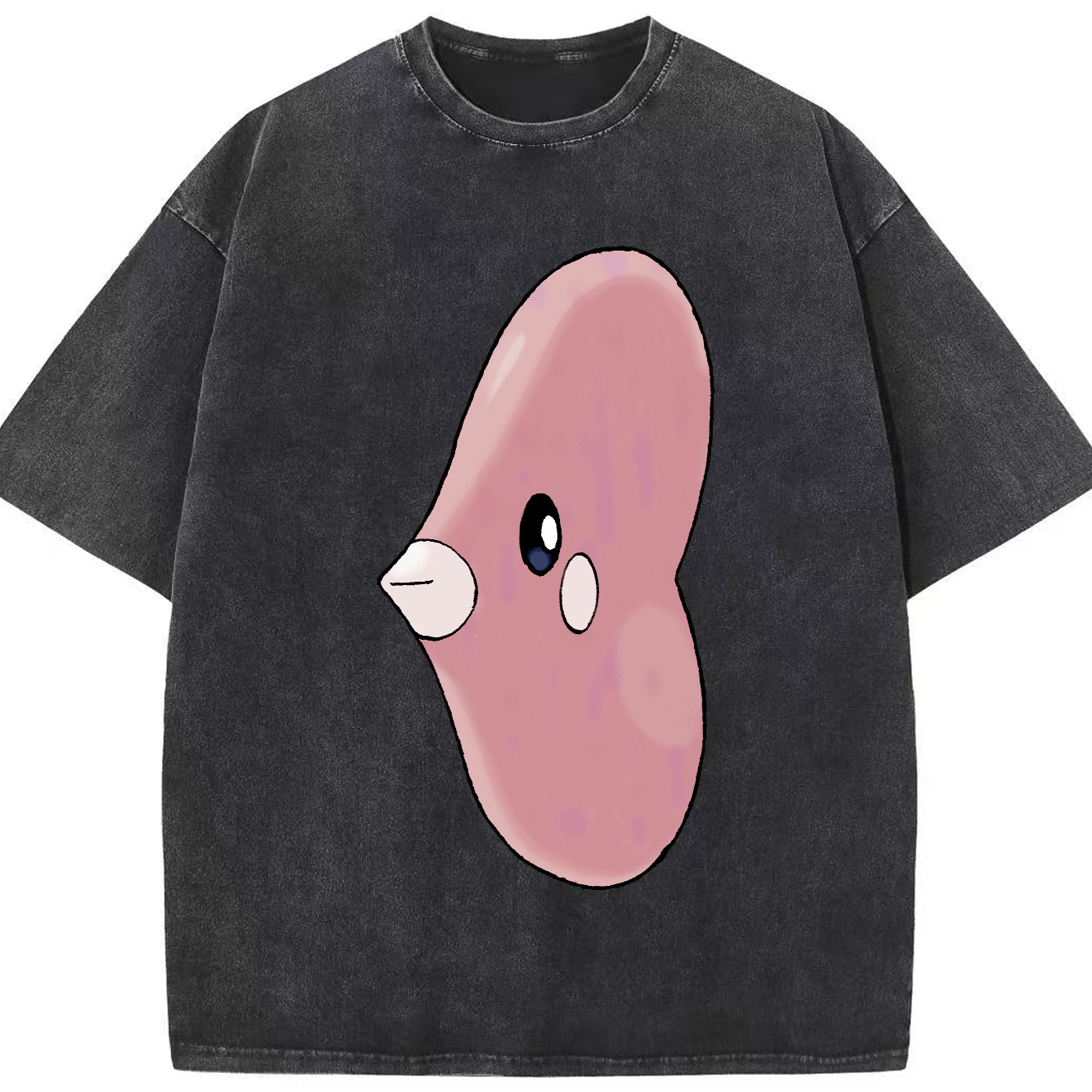 （画像用） ポケットモンスター Pokémon 綿100% ヴィンテージ風 半袖Tシャツ（フロントプリント）