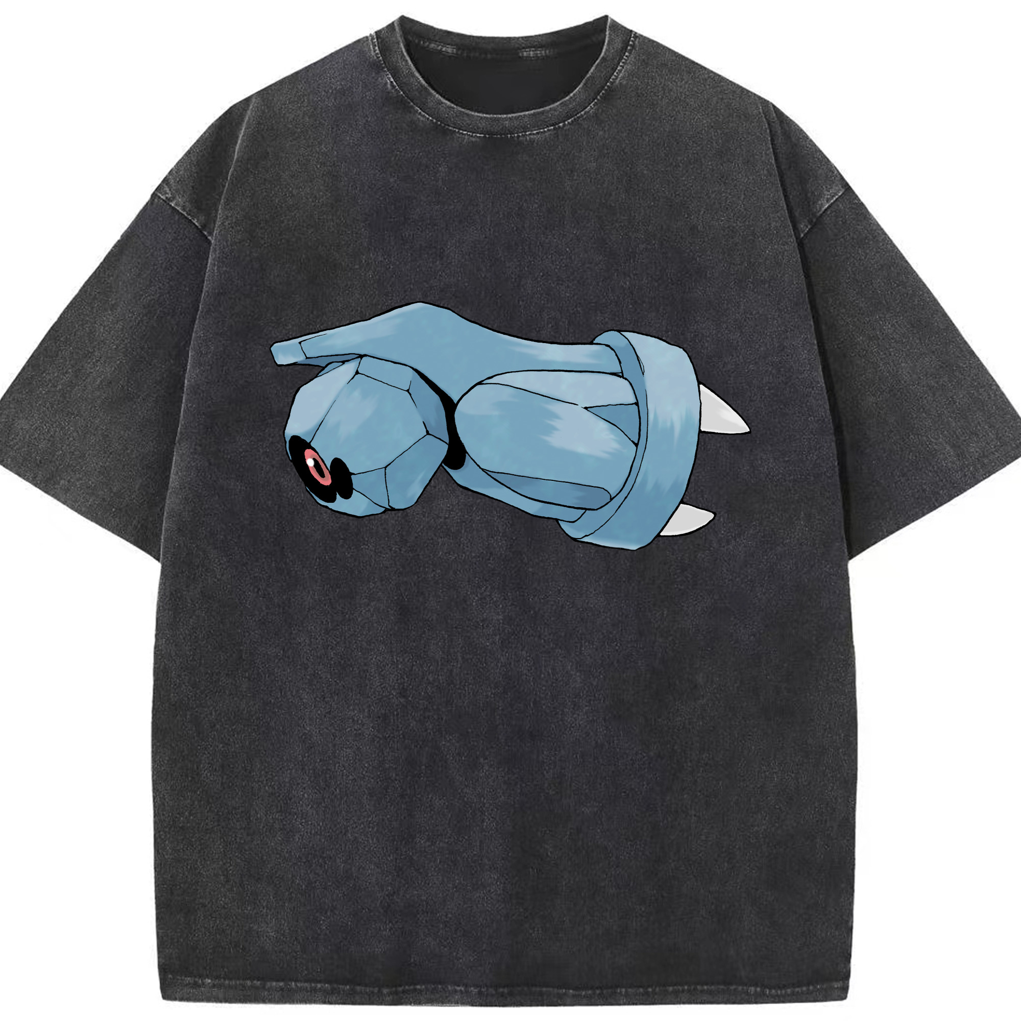 （画像用） ポケットモンスター Pokémon 綿100% ヴィンテージ風 半袖Tシャツ（フロントプリント）
