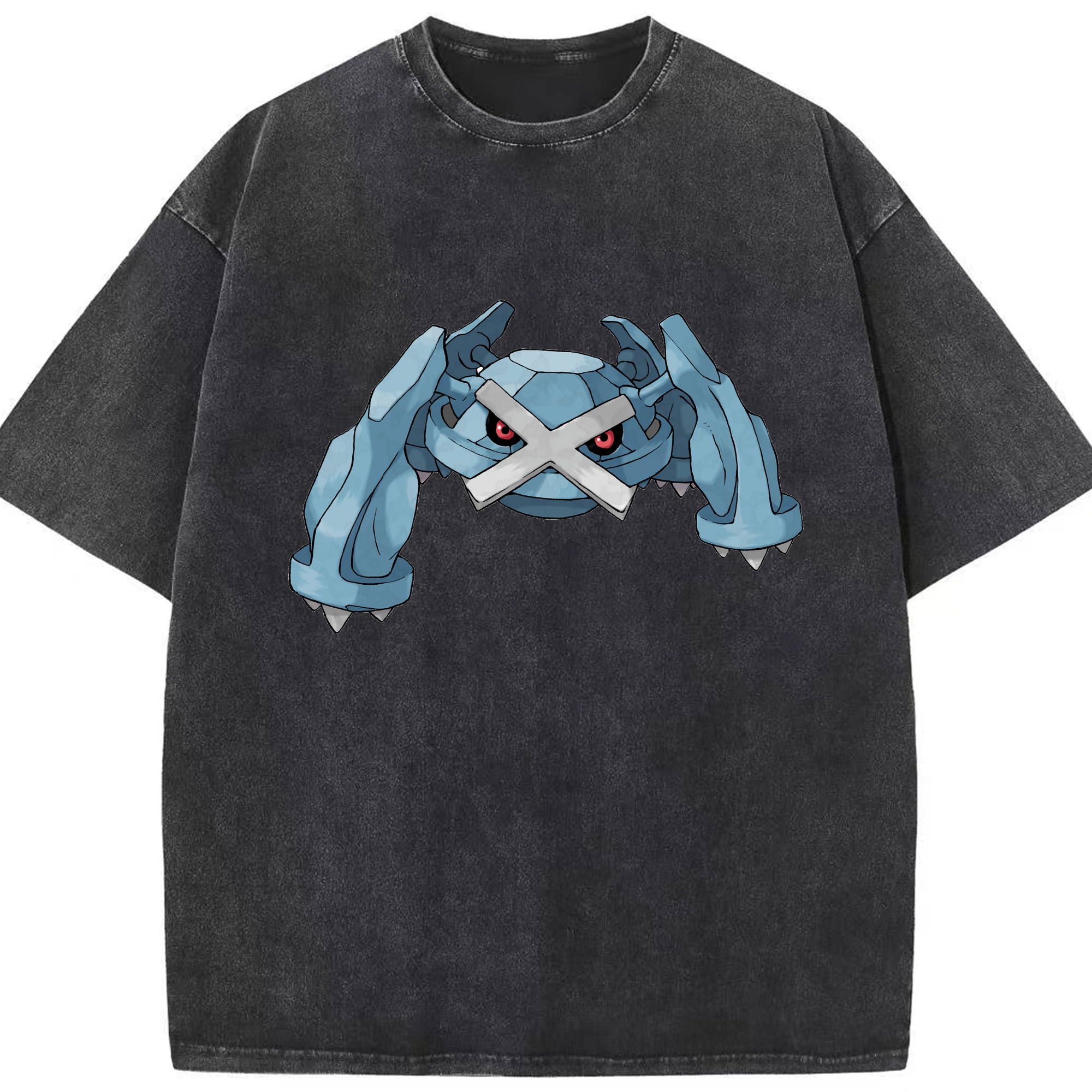 （画像用） ポケットモンスター Pokémon 綿100% ヴィンテージ風 半袖Tシャツ（フロントプリント）