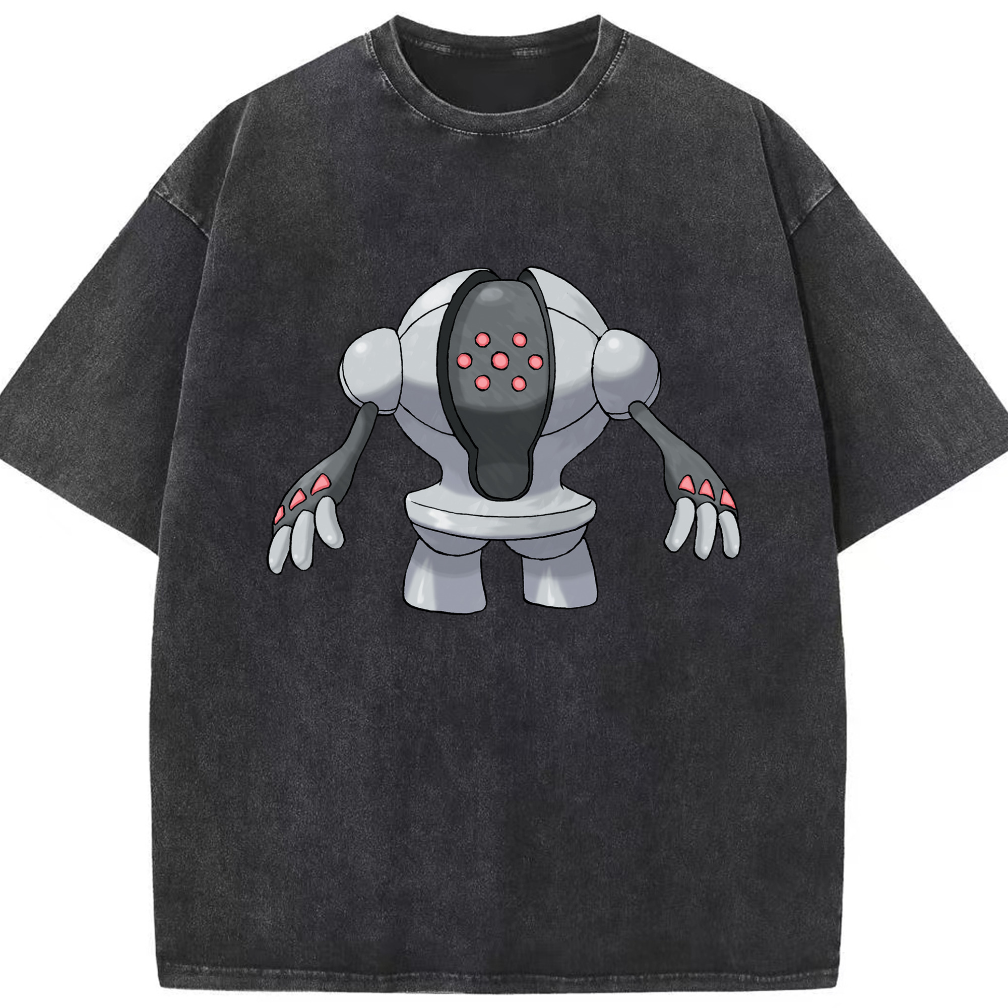 （画像用） ポケットモンスター Pokémon 綿100% ヴィンテージ風 半袖Tシャツ（フロントプリント）