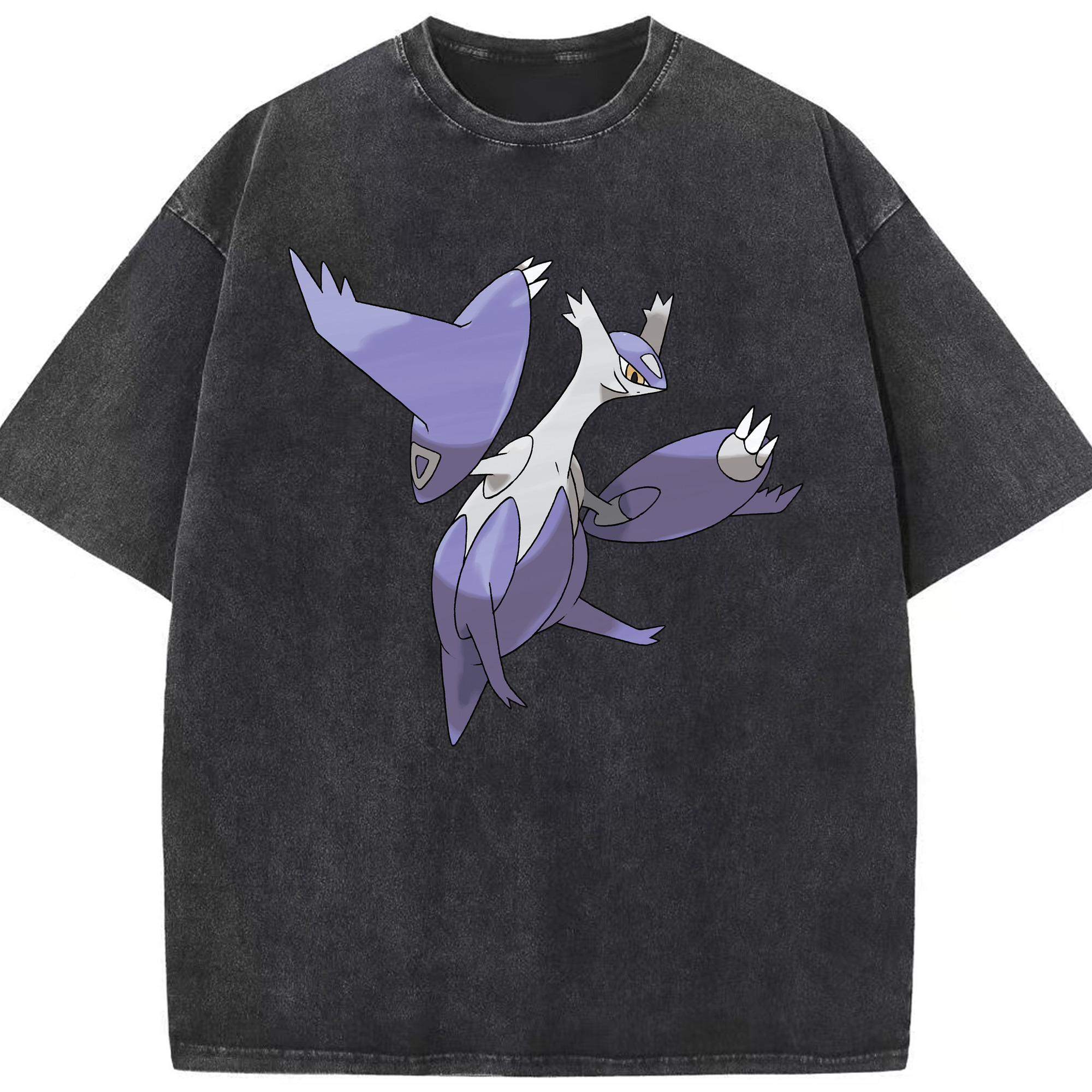 （画像用） ポケットモンスター Pokémon 綿100% ヴィンテージ風 半袖Tシャツ（フロントプリント）