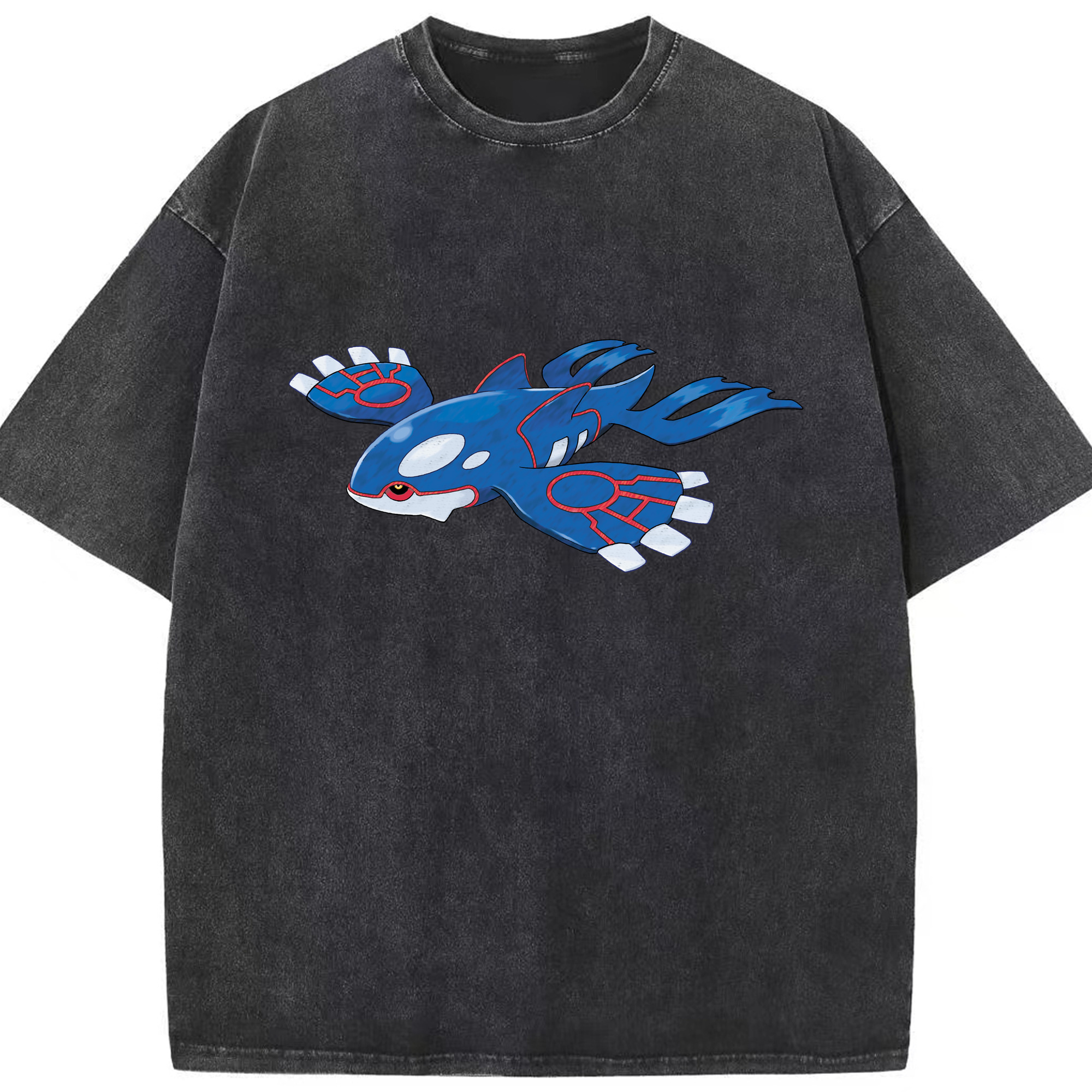 （画像用） ポケットモンスター Pokémon 綿100% ヴィンテージ風 半袖Tシャツ（フロントプリント）