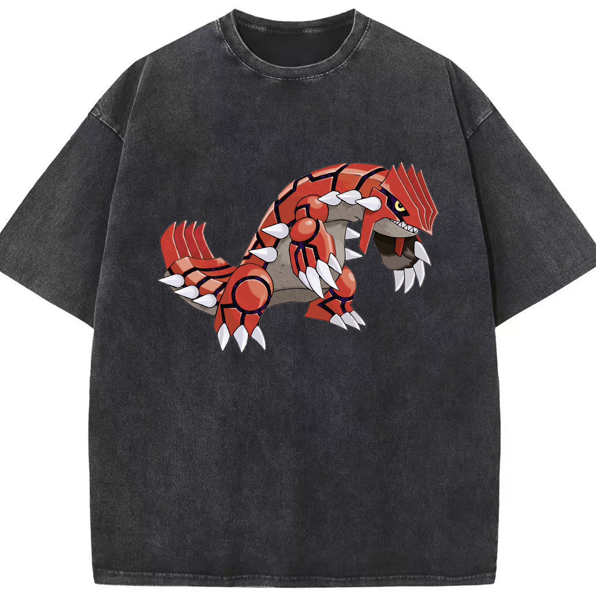 （画像用） ポケットモンスター Pokémon 綿100% ヴィンテージ風 半袖Tシャツ（フロントプリント）